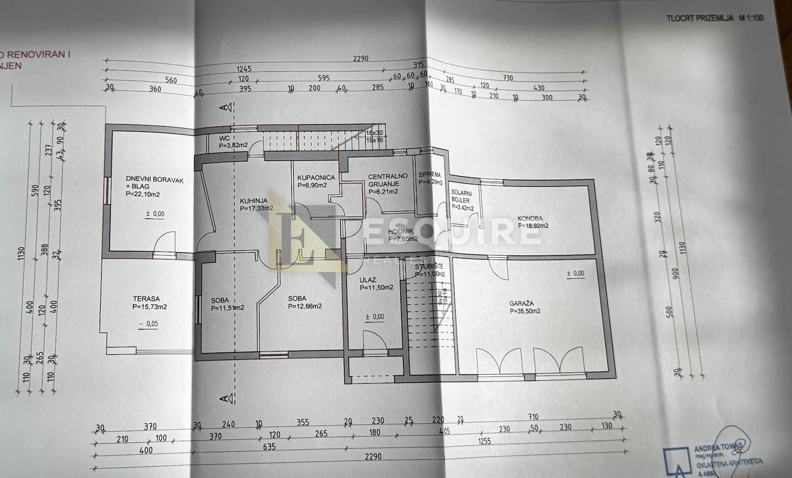 brač - sutivan - kuća sa dvije stambene jedinice i bazenom - 425m2 - slika 47