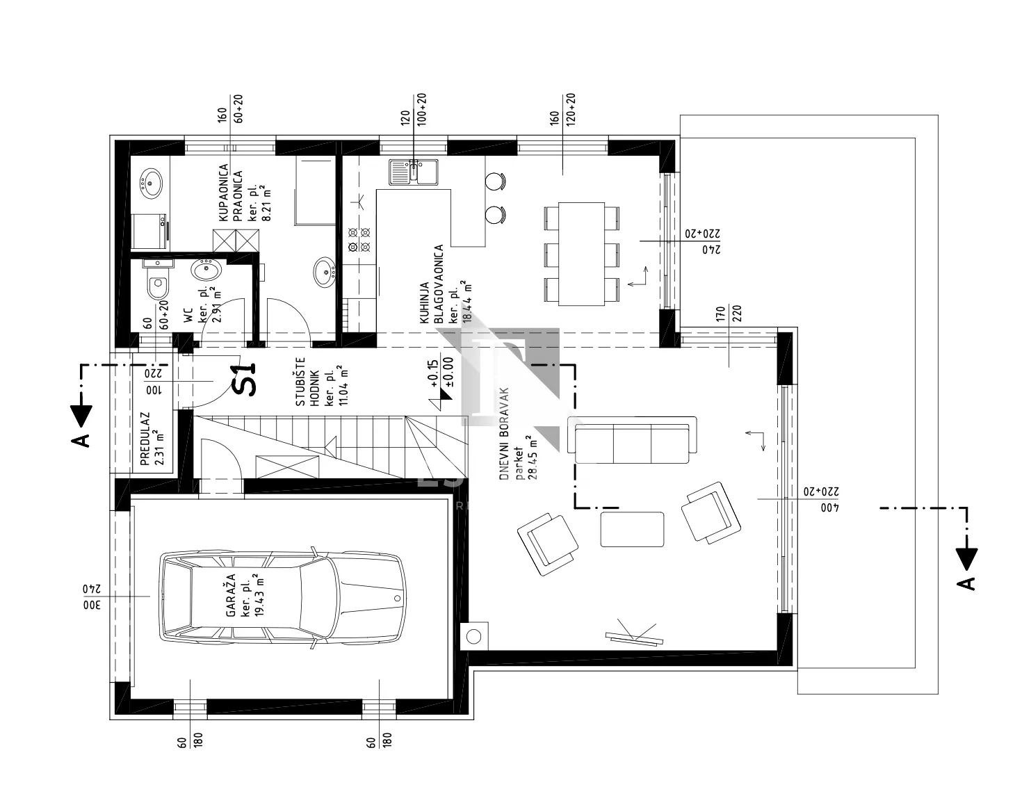 rovanjska - vila katnica s bazenom i velikim vrtom u blizini mora - 270m2 - slika 58