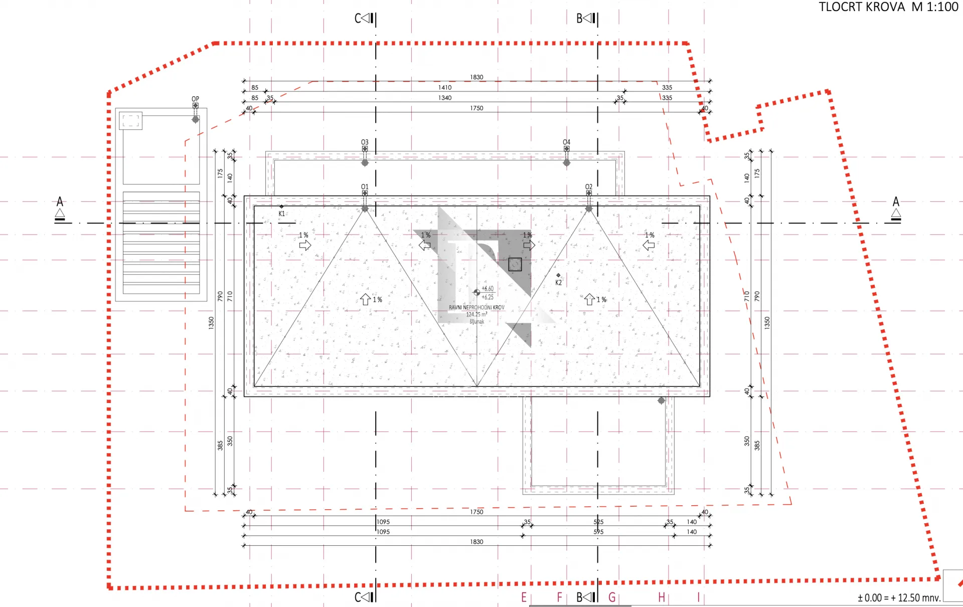 zaton - nin, građevinsko zemljište od 624 m2 sa gotovim projektom i dozvolom za vilu s bazenom!! - slika 5