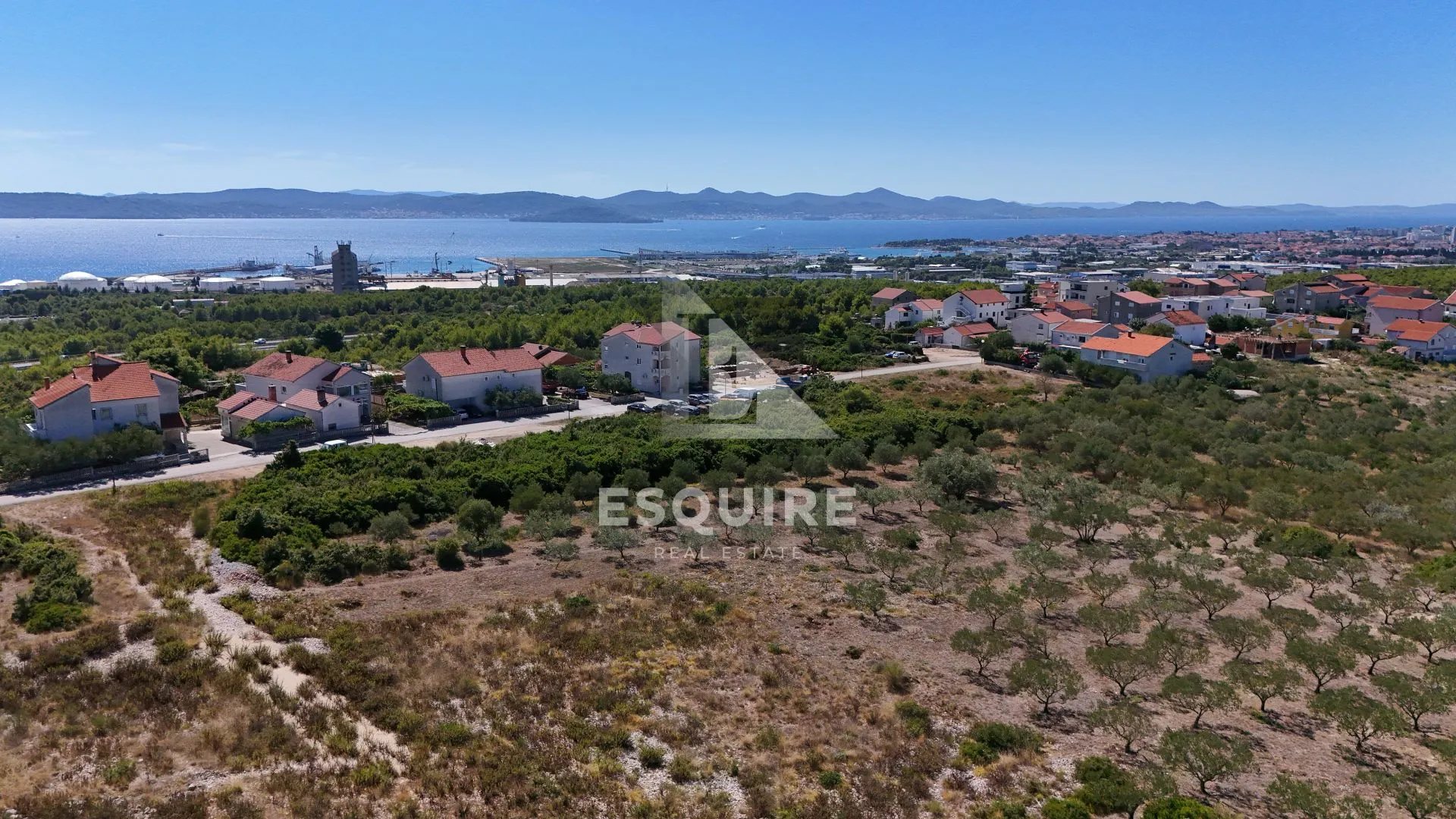 zadar - ploča - građevinski teren 1280m2 + 2539 m² izvan građevinskog područja - slika 4
