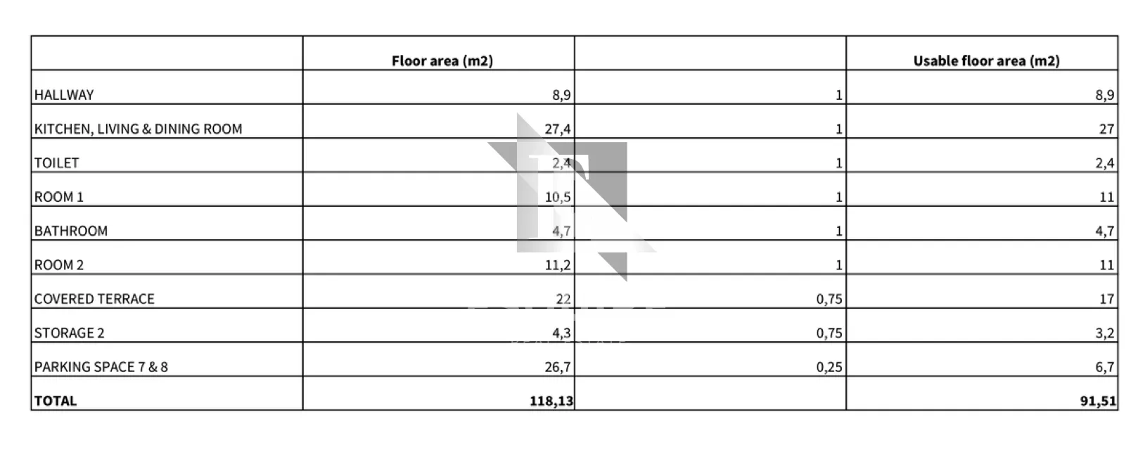 zaton - dvosoban stan a2 1. red do mora - 91m2 - slika 13