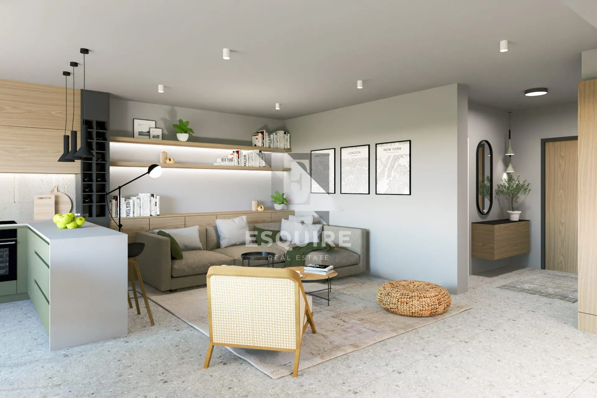 vrsi-vrsi mulo, građevinsko zemljište u (865 m²) sa projektom i građevinskom dozvolom!!!! - slika 12