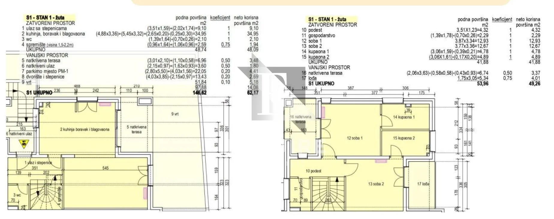 murter - jezera dvosoban luksuzan stan (s1) - 111m2 - slika 25