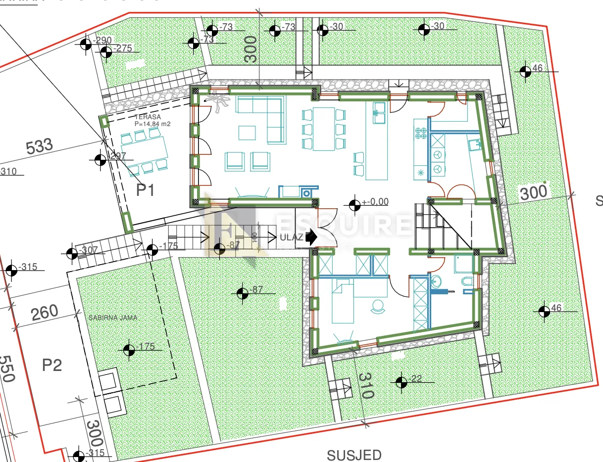 zadar - plovanija - luksuzna obiteljska vila s panoramskim pogledom - 210m2 - slika 40