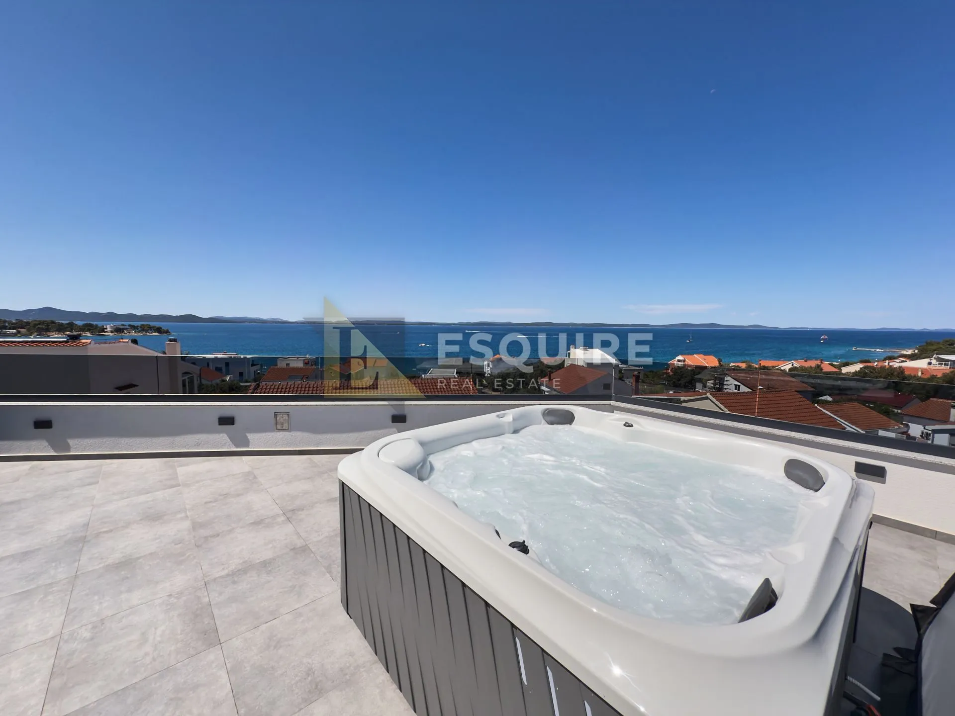 petrčane - punta skala luksuzni penthouse s krovnom terasom nadomak mora!! - slika 27