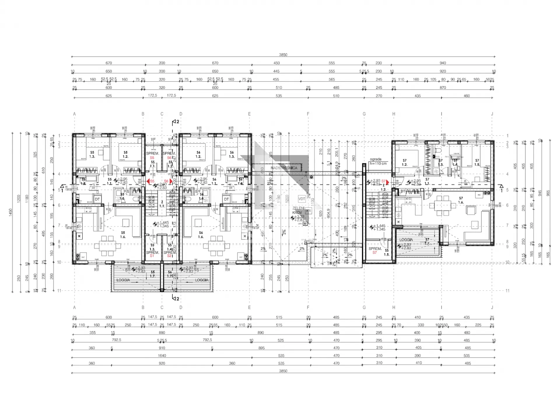 nin-zaton, novogradnja - dvosoban stan s6 na 1. katu, 75 m2!! - slika 19