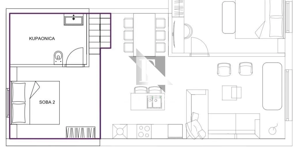 zaton - investicijska prilika - 4 luksuzna apartmana - 253m2 - slika 22