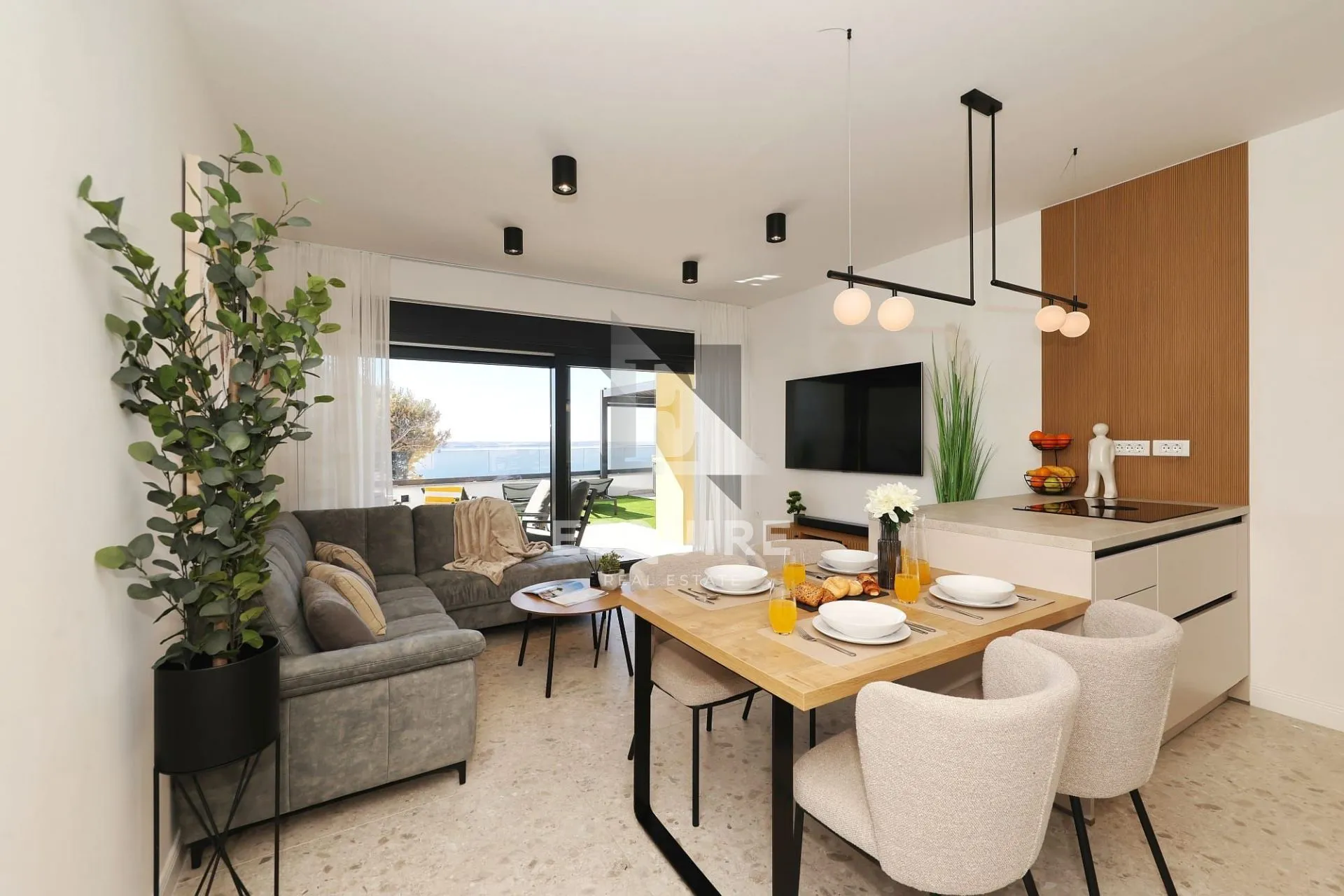 zadar – rtina, luksuzan apartman sa bogatom opremom u prizemlju s vrtom!! - slika 11