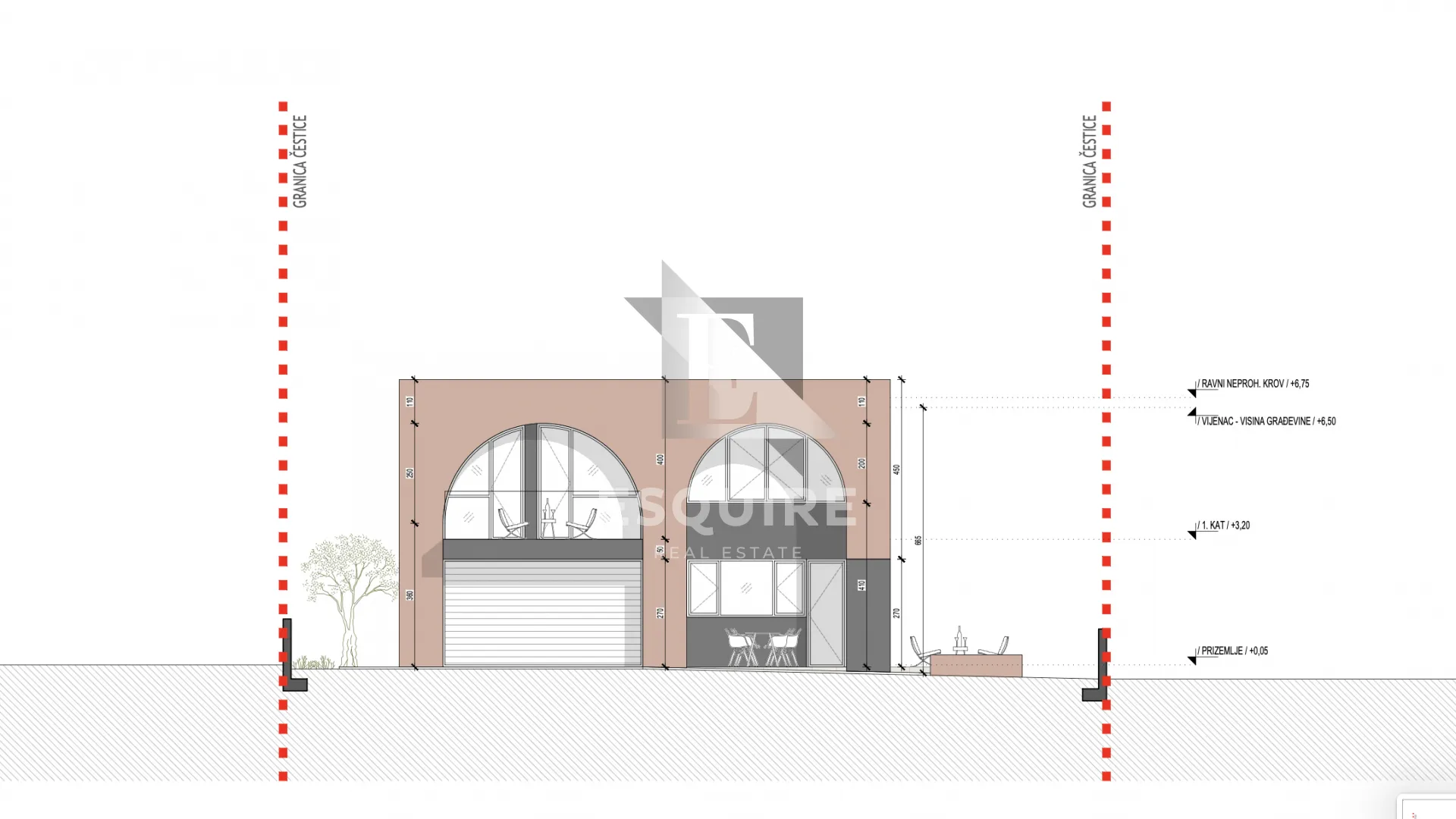 crno - građevinski teren s gotovim projektom obiteljske kuće - 750m2 - slika 16