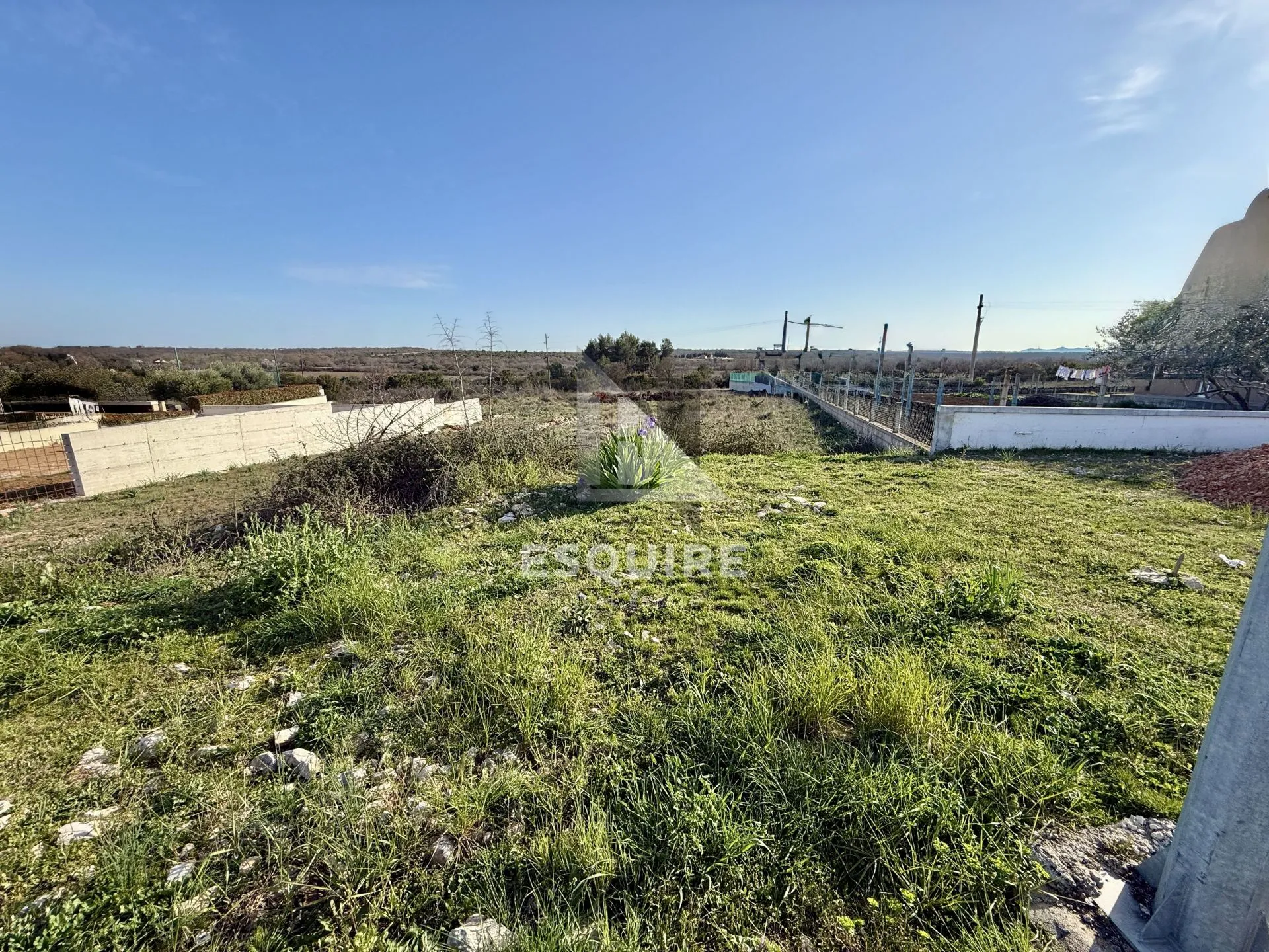 zadar- poljica brig - građevinsko zemljište sa projektom za kuću s bazenom!! - slika 1