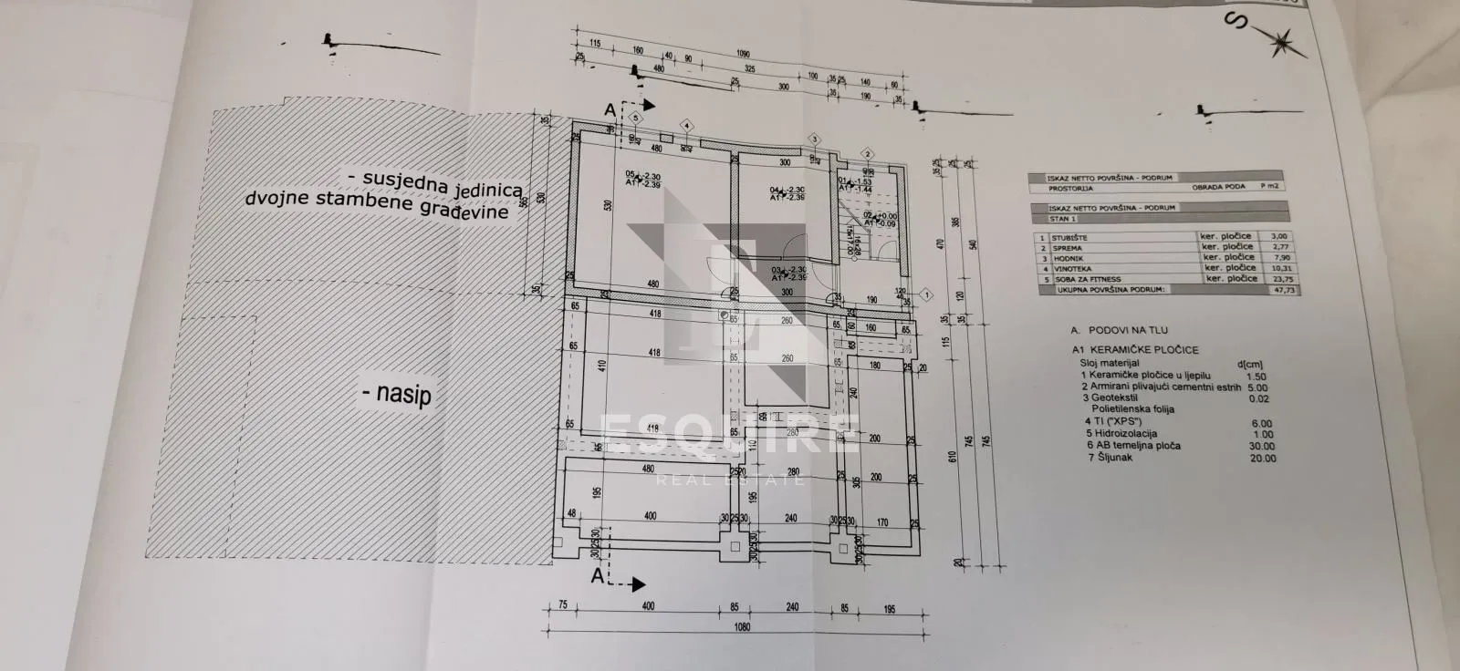 murvica - dvojna kuća, 5 soba, garaža - 241m2 - slika 41