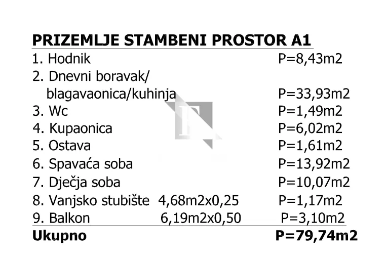 privlaka - dvosoban stan a1 s vrtom - 93m2 - slika 31