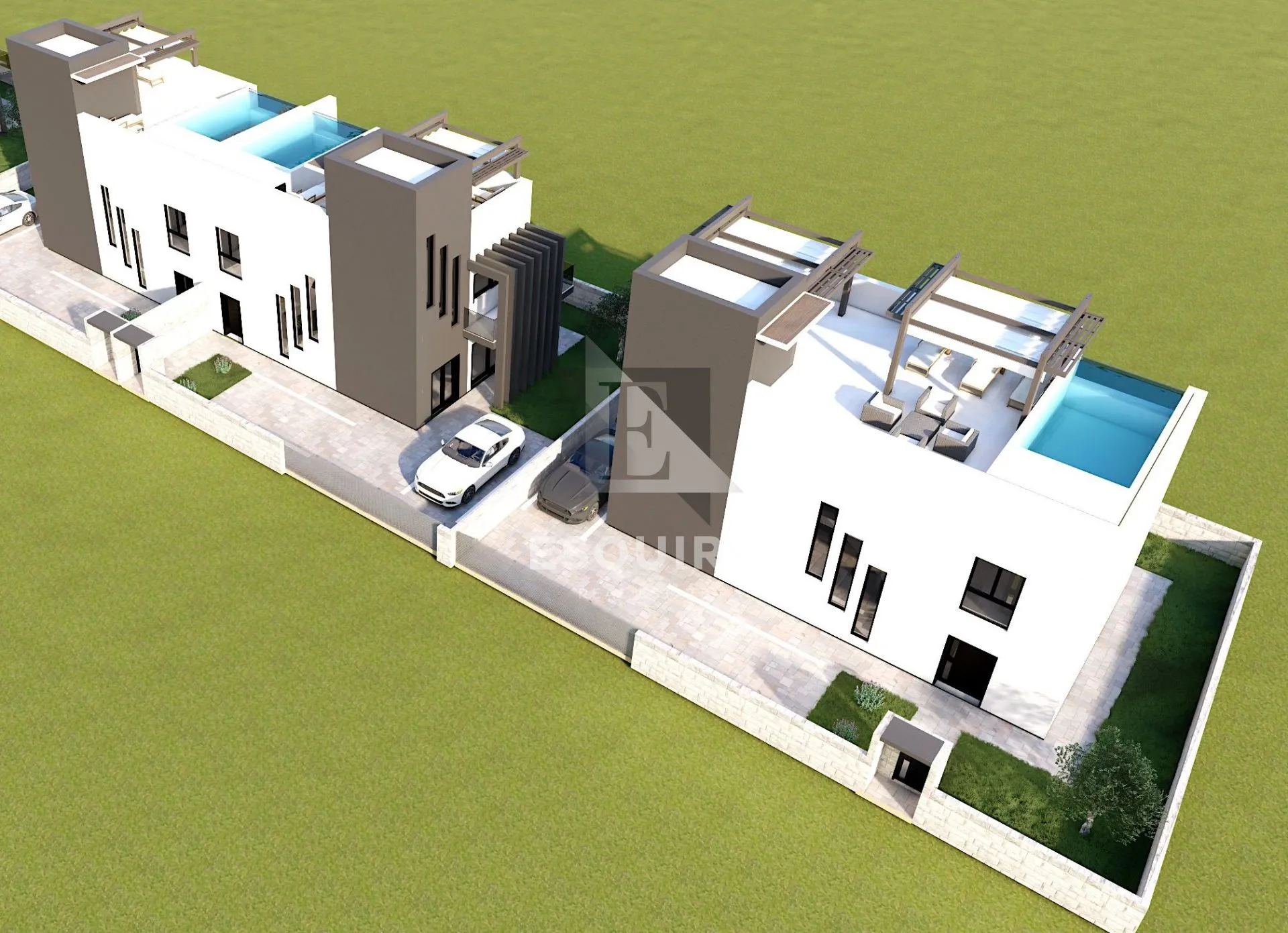 privlaka / sabunike – luksuzne duplex vile s krovnim bazenom i pogledom na more! - slika 4