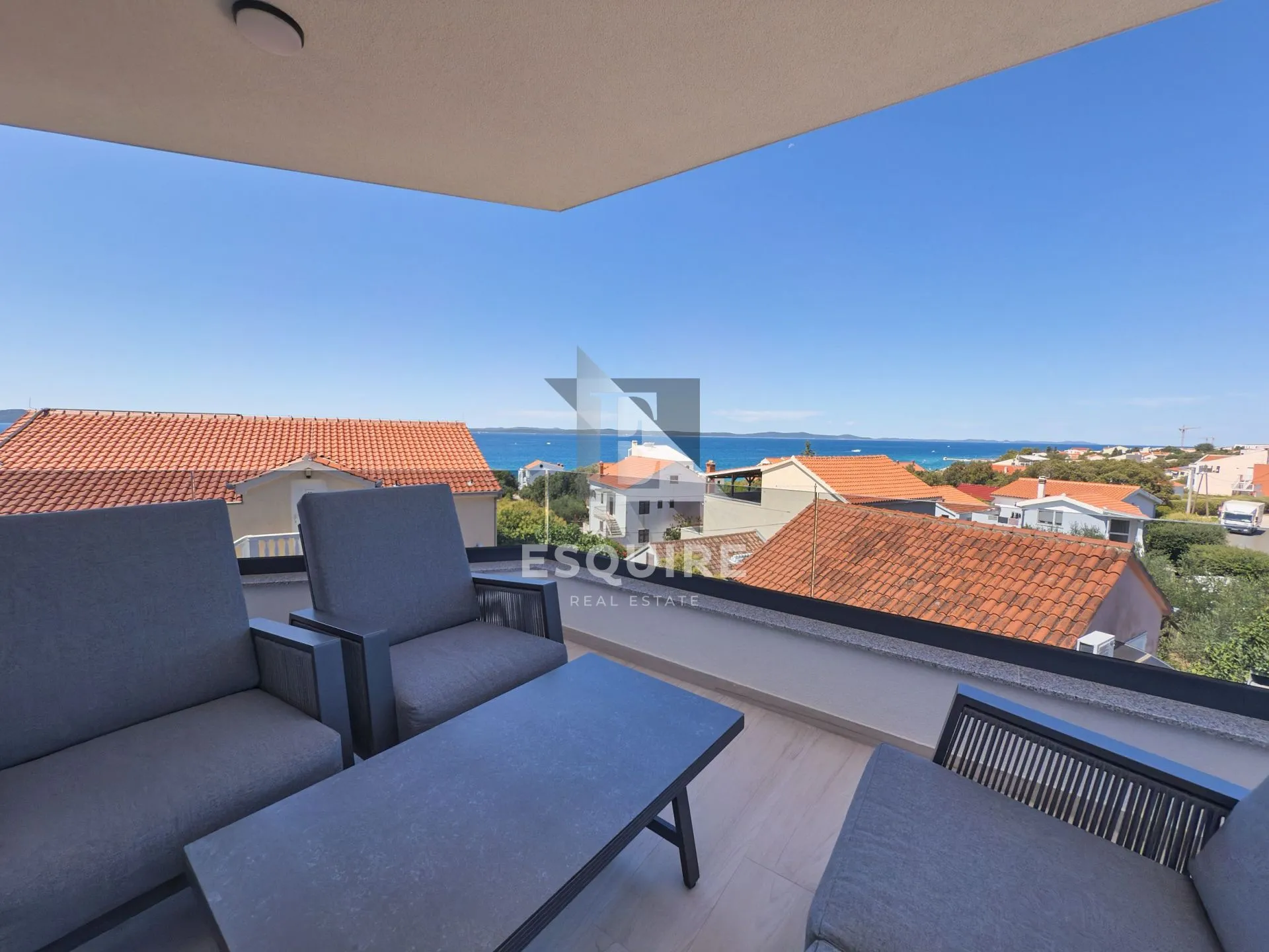 petrčane - punta skala luksuzni penthouse s krovnom terasom nadomak mora!! - slika 10