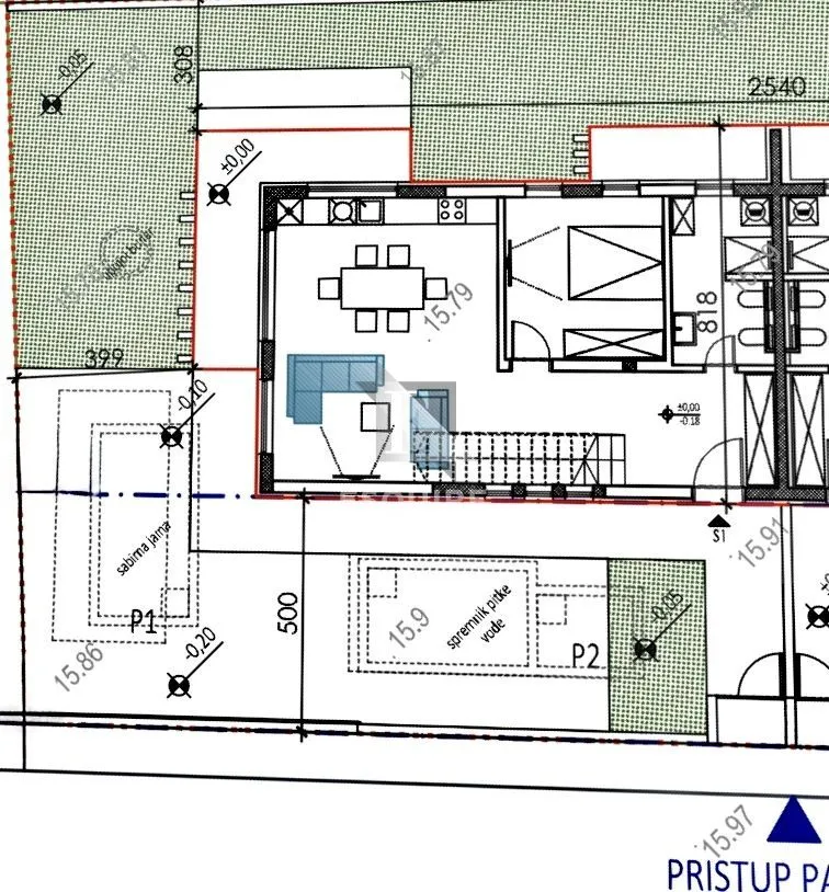privlaka / sabunike – luksuzne duplex vile s krovnim bazenom i pogledom na more! - slika 7
