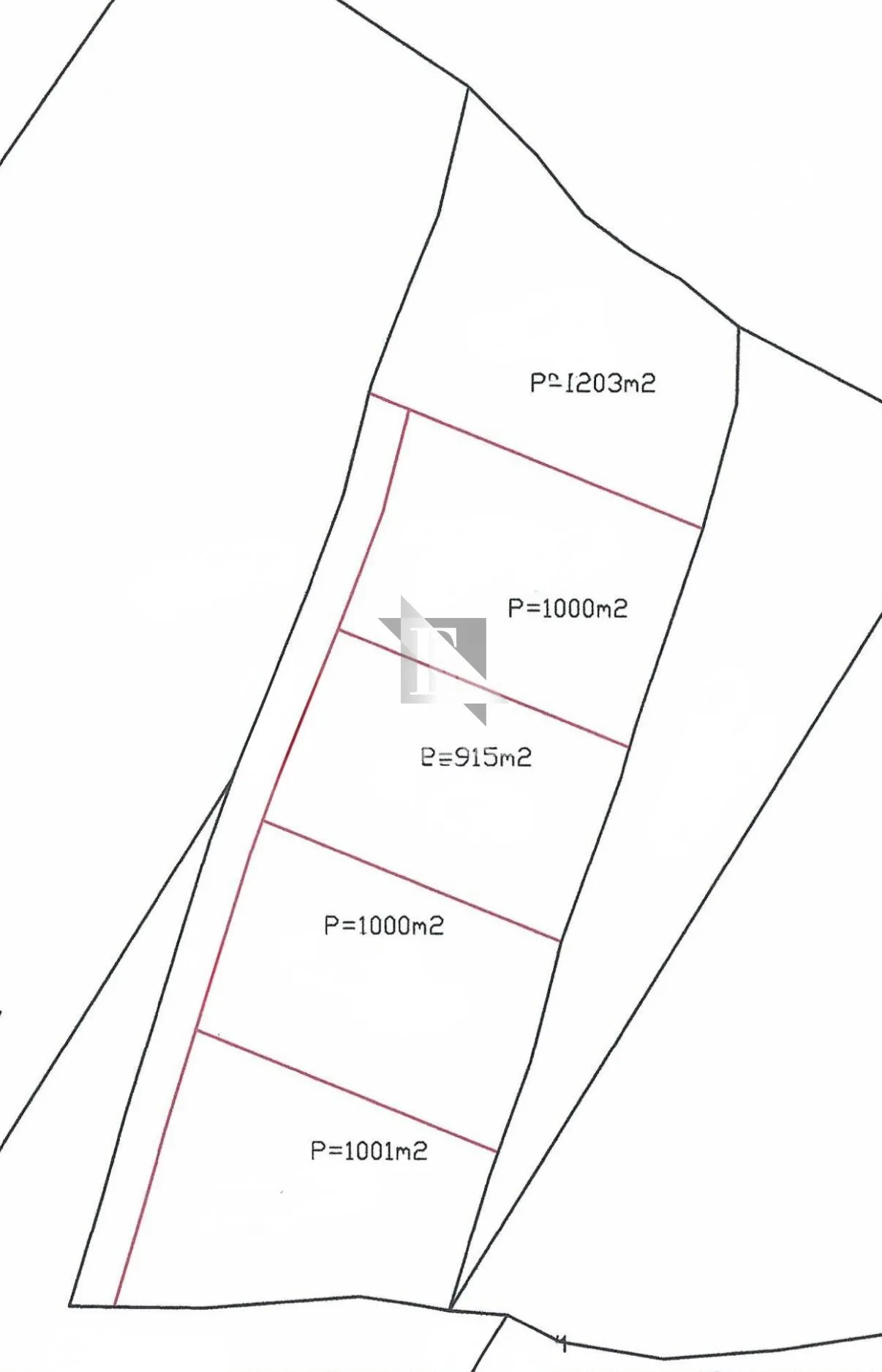 slivnica, zadar - građevinsko zemljište 1001 m² - slika 2