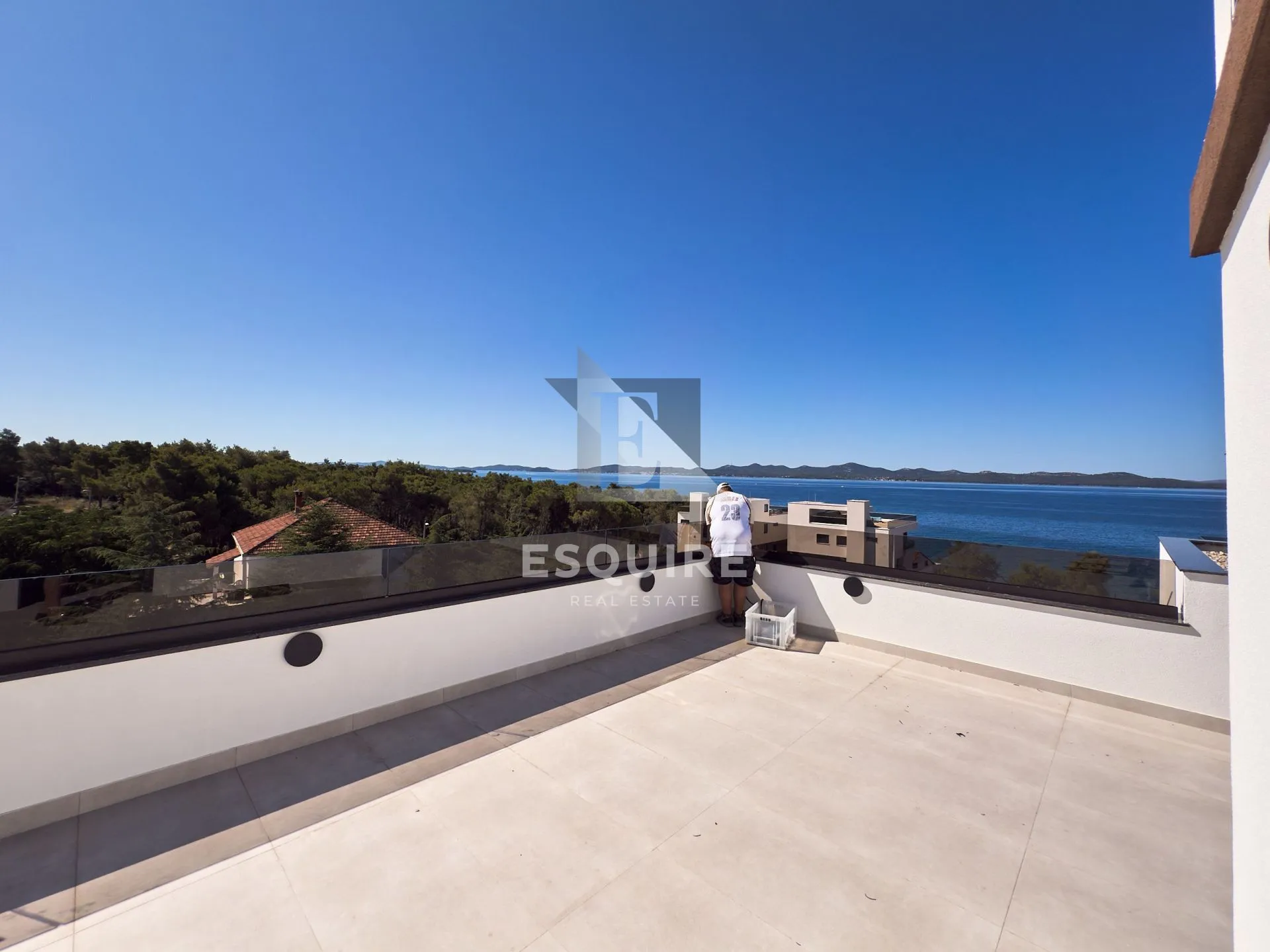 zadar - kožino luksuzan četverosoban penthouse s4 s grijanim bazenom na krovnoj terasi, 100m od mora - 265m2 - slika 24