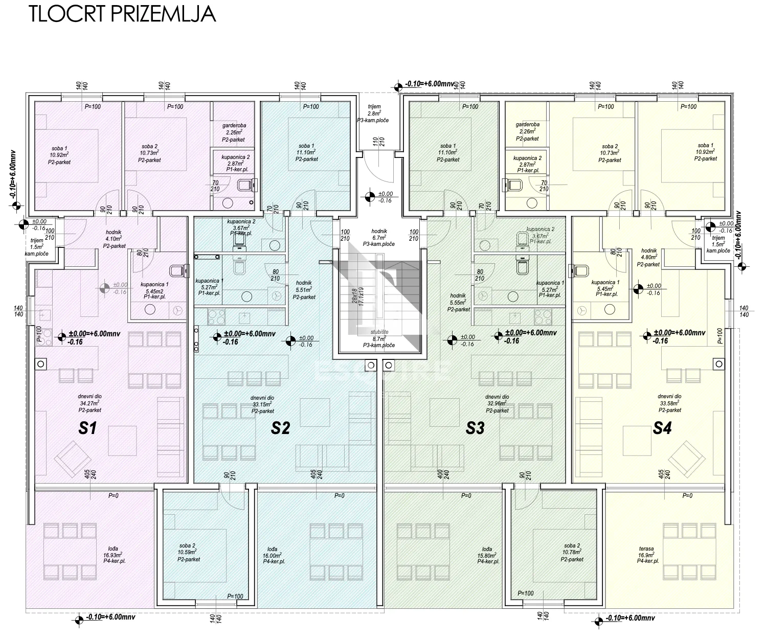 privlaka - trosoban stan s5 na 1. katu, useljivo - 106m2 - slika 25