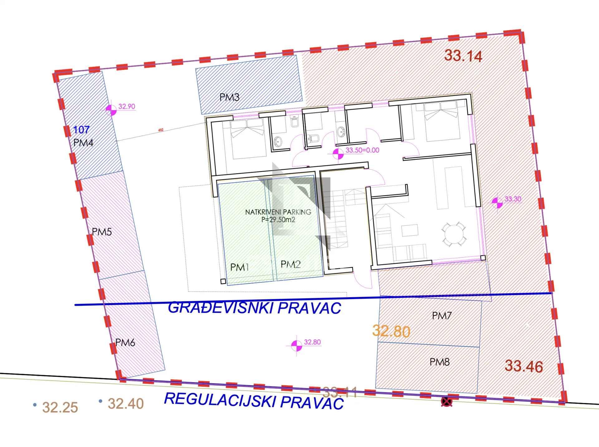 petrčane – zg4 trosoban penthouse s4 na 2. katu, svega 650 m od mora! - slika 15