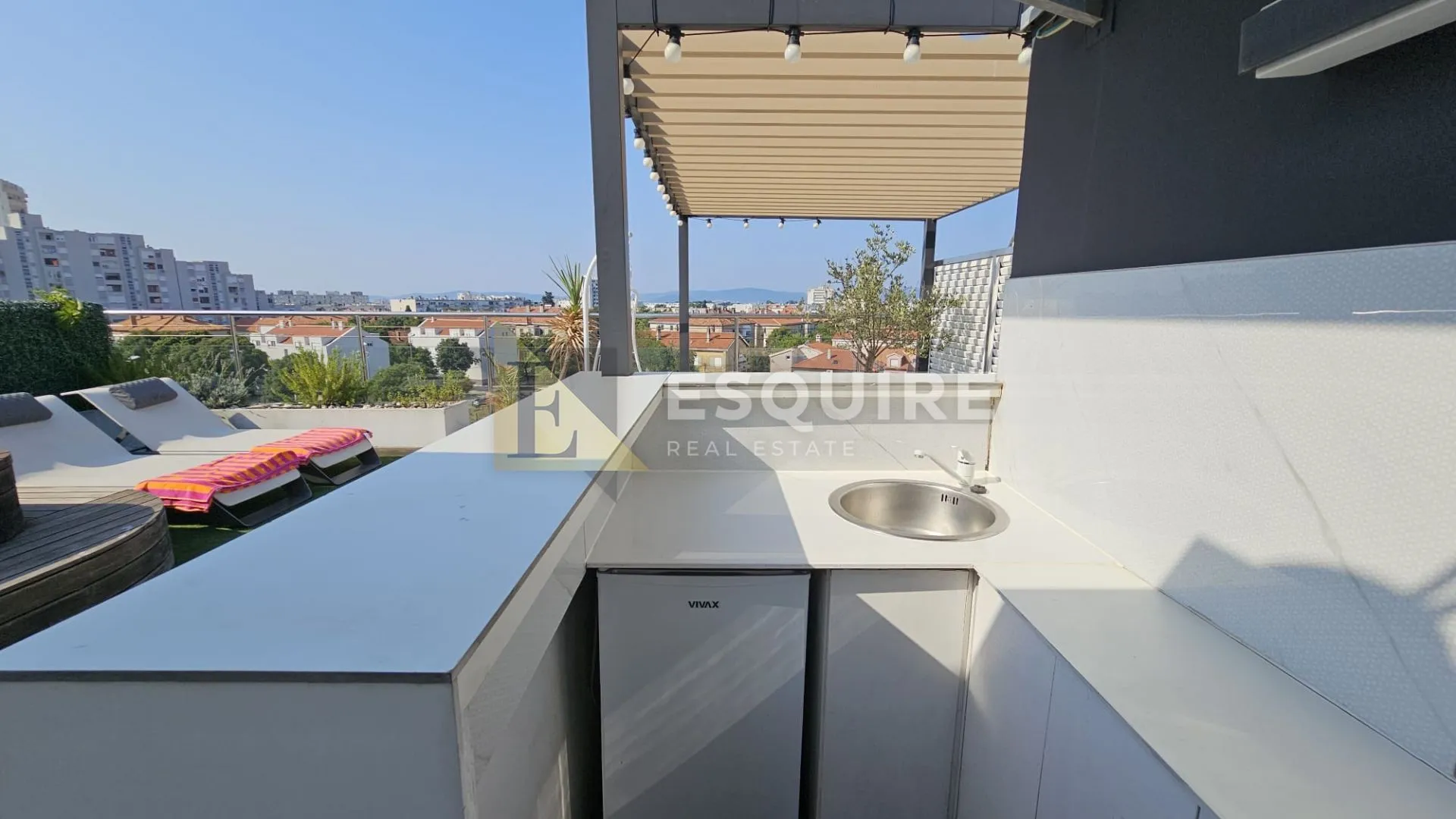 višnjik - zadar - penthouse za dugoročan najam od 01.09. - slika 9