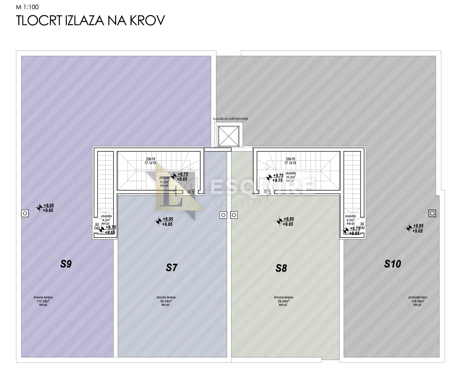 privlaka - trosoban stan s6 na 1. katu, useljivo - 107m2 - slika 29