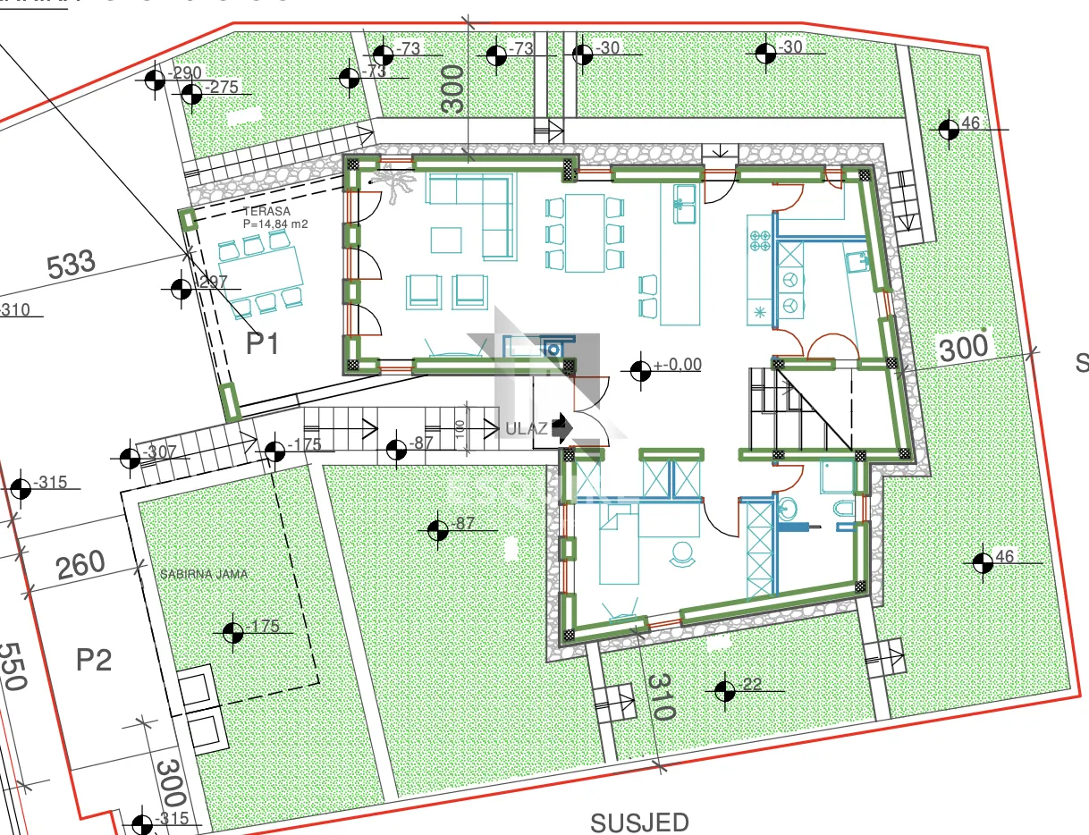 zadar - plovanija - luksuzna obiteljska vila s panoramskim pogledom - 210m2 - slika 40