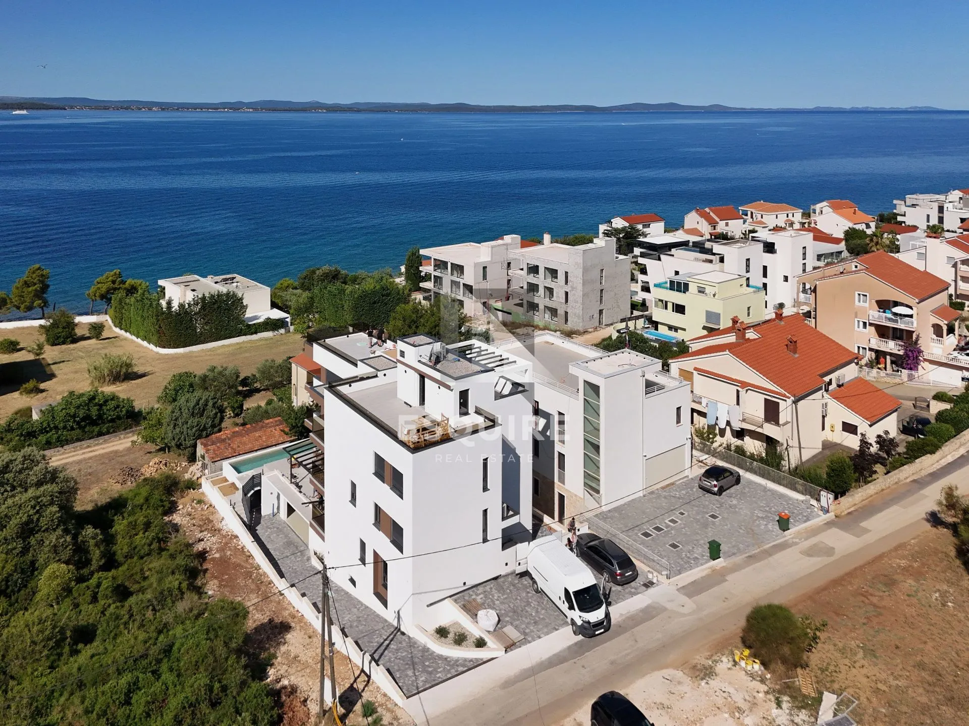 zadar - kožino luksuzan četverosoban penthouse s4 s grijanim bazenom na krovnoj terasi, 100m od mora - 265m2 - slika 16