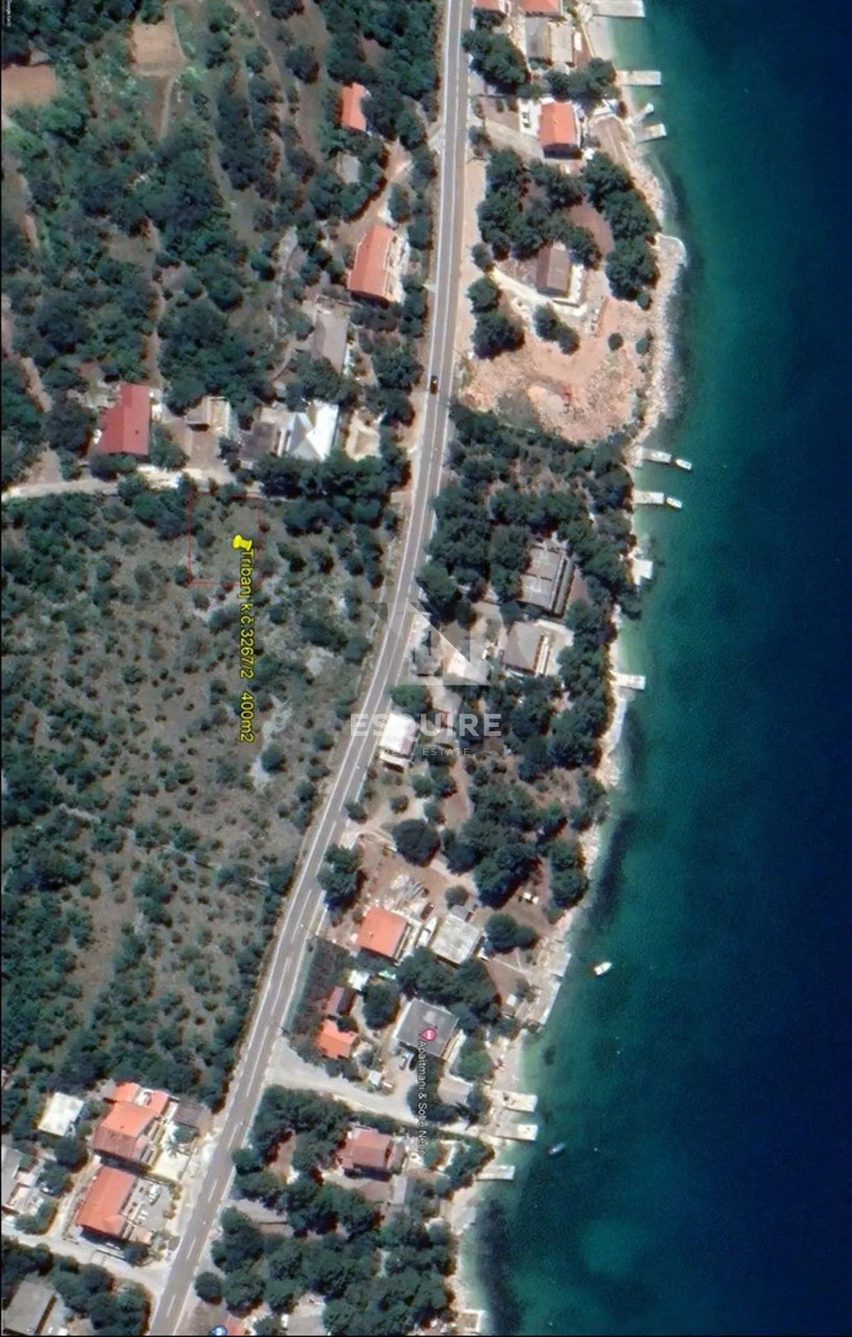 tribanj- građevinsko zemljište, 400m2 - slika 3