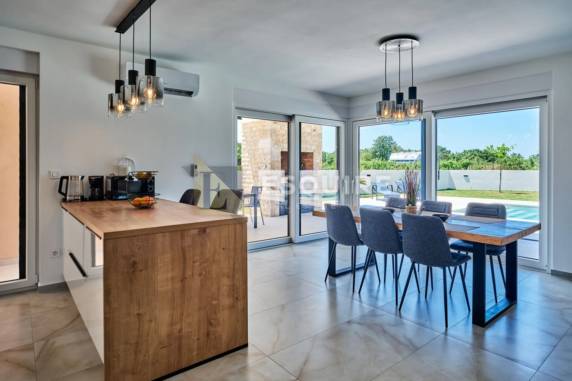 nin - žerava - moderna trosobna vila s bazenom - 188m2 - slika 46