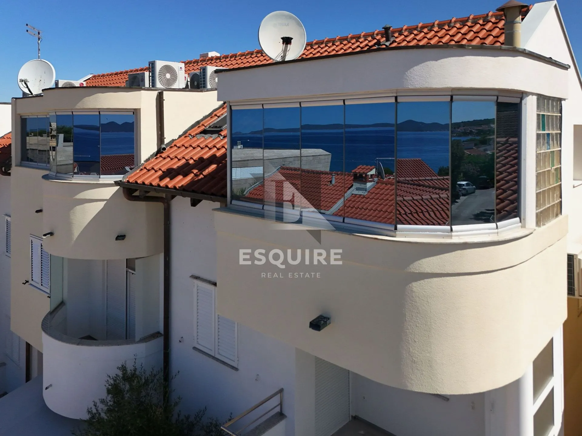 punta skala - petrčane - drugi red od mora namješten luksuzni penthouse, 168 m²!!! - slika 14
