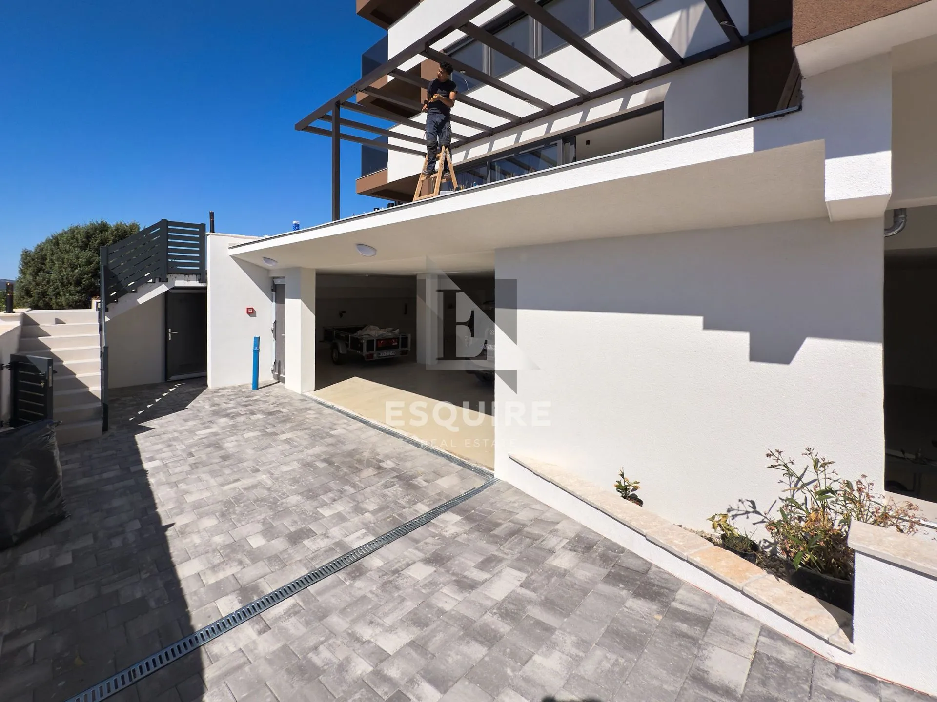 zadar - kožino luksuzan četverosoban penthouse s4 s grijanim bazenom na krovnoj terasi, 100m od mora - 265m2 - slika 29