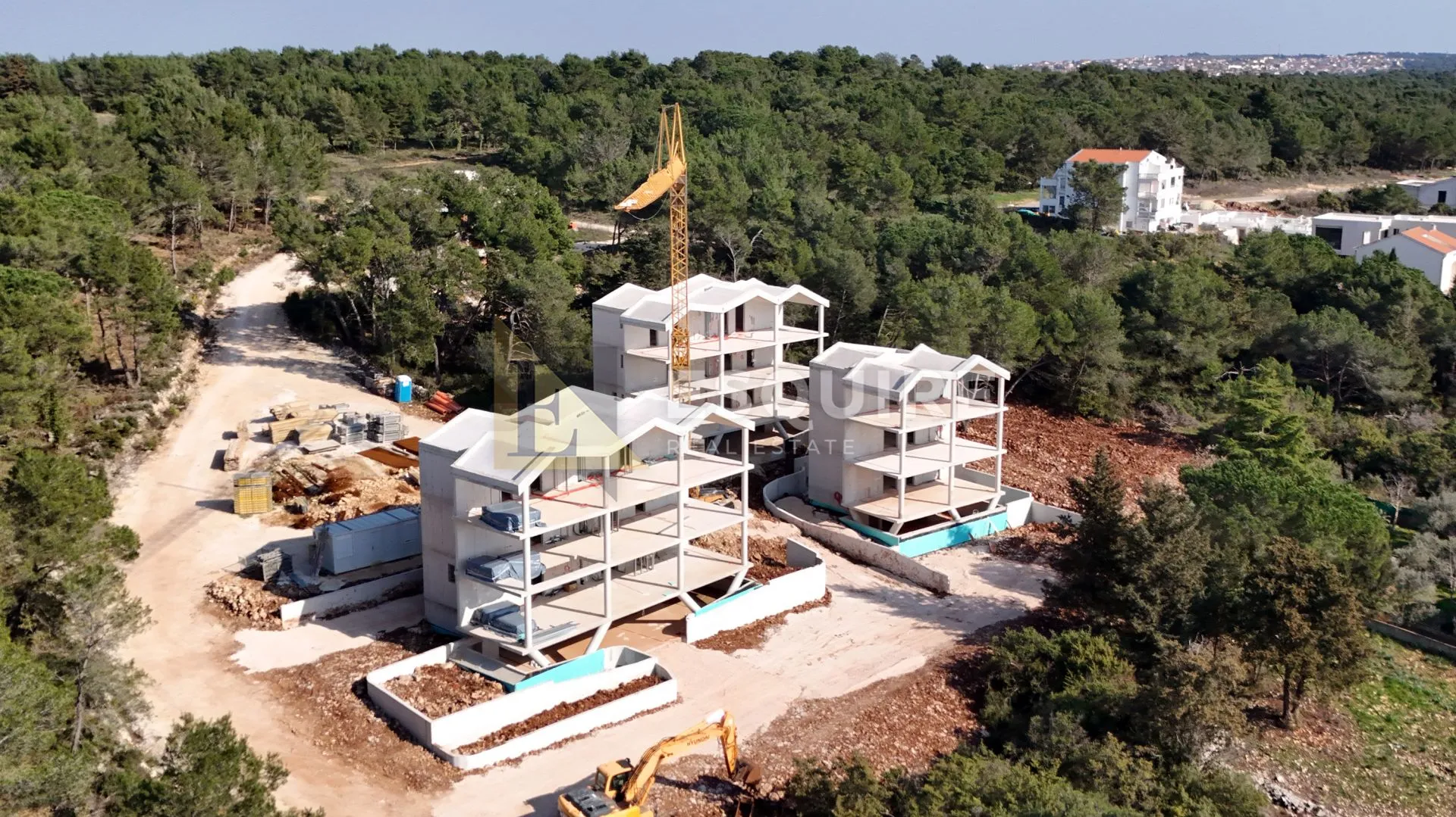 zadar - diklo - dvosobni stan s panoramskim pogledom na 2. katu z3s3 - 148m2 - slika 44