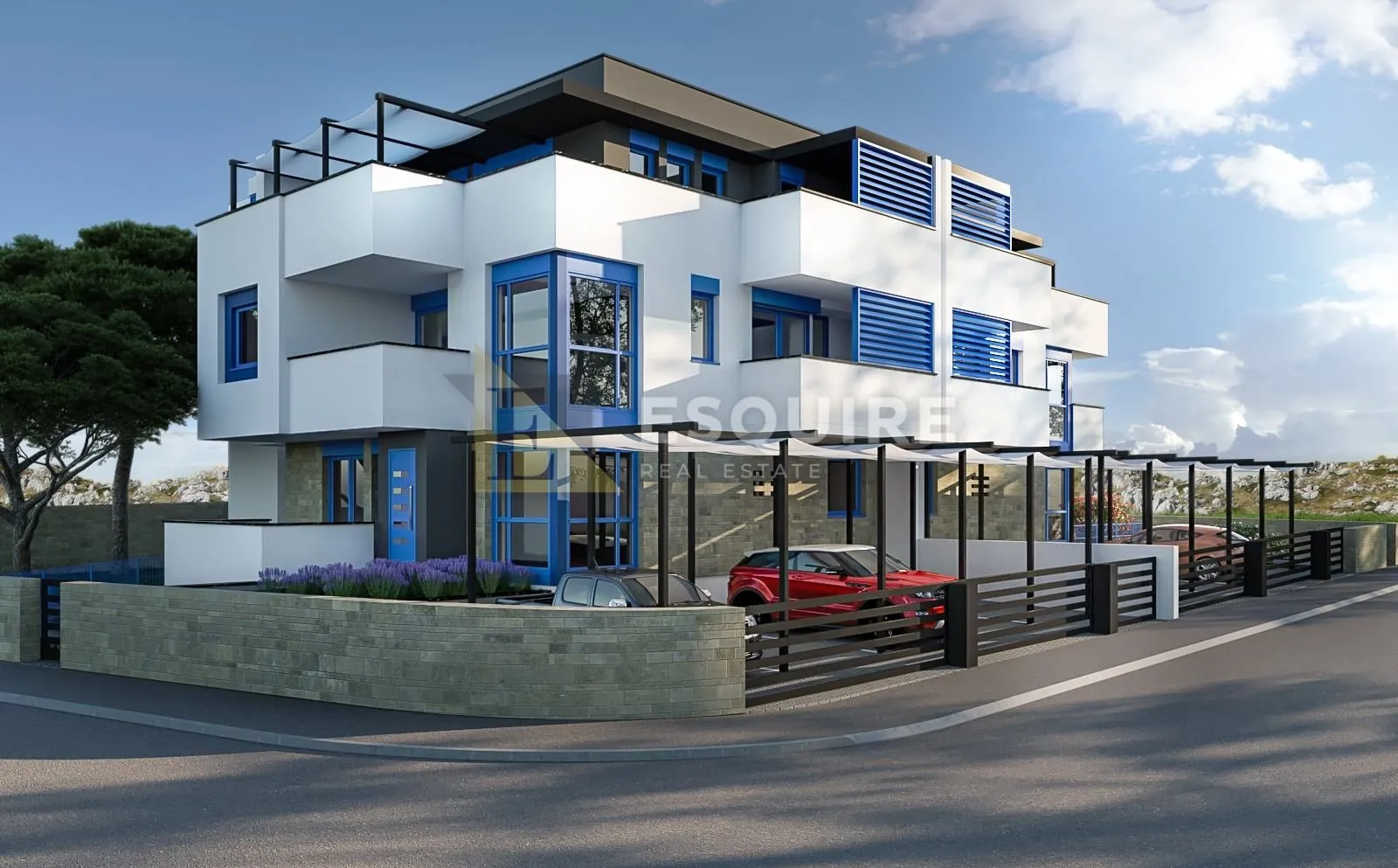 PAG - PROBOJ - Zemljište s građevinskom dozvolom za dvojni objekt - 854m2