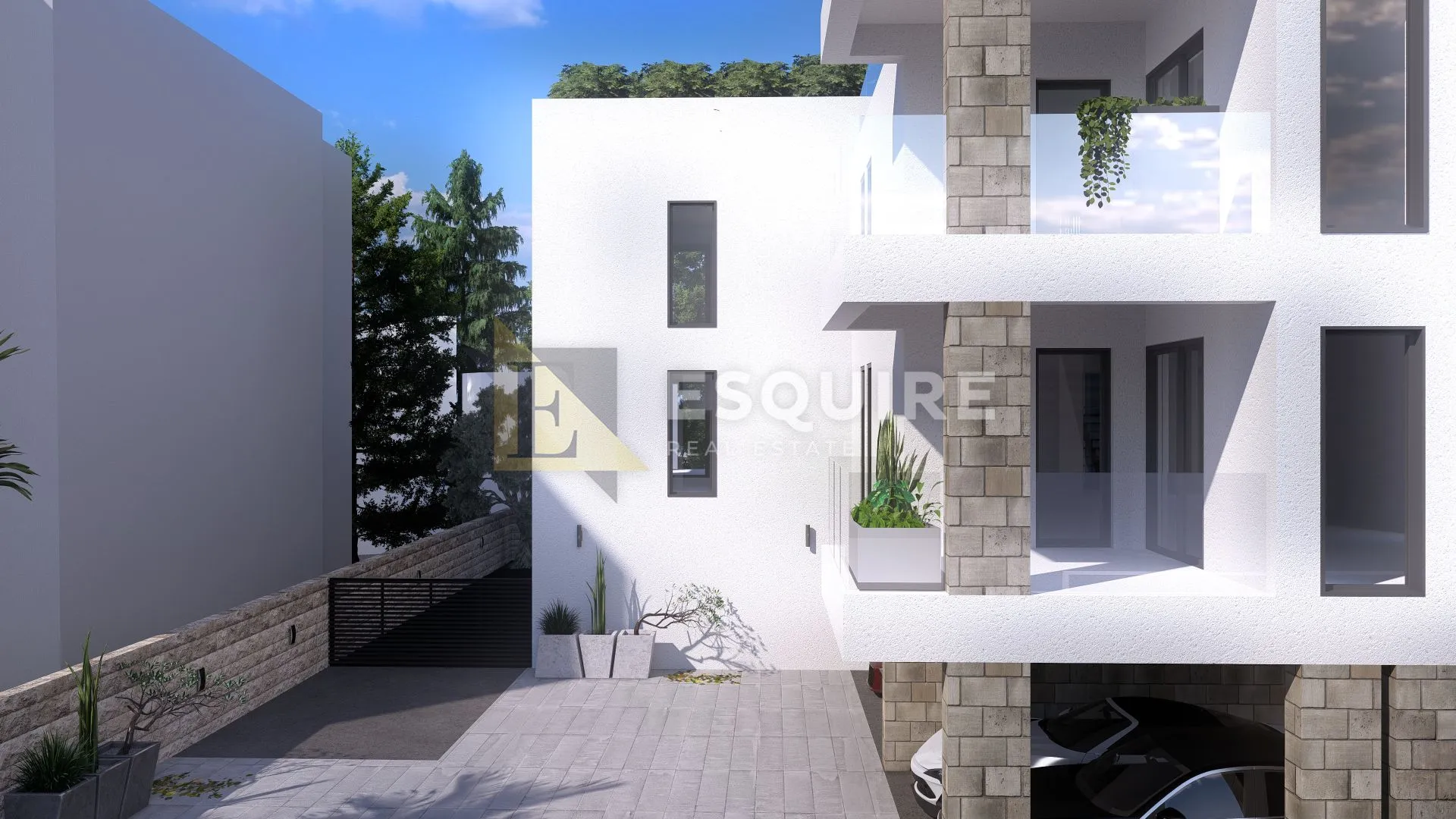 PETRČANE - PUNTA SKALA, Stan S2 –30 m od mora – moderan stan na 1. katu s krovnom terasom!! - Petrčane, Zadar