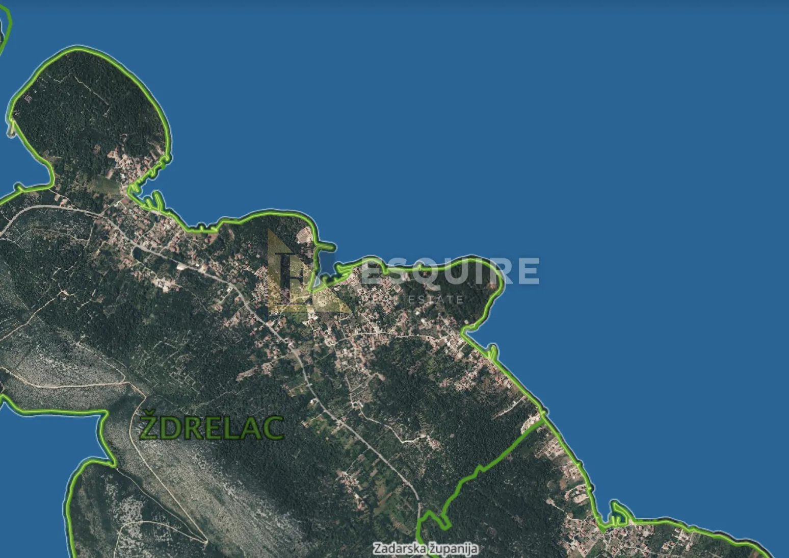 PAŠMAN - ŽDRELAC Građevinsko zemljište - 1198 m2 - Ždrelac, Pašman