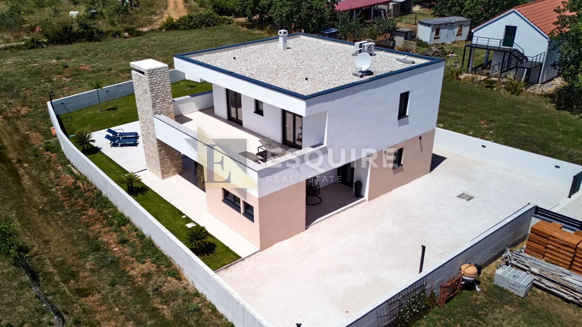 nin - žerava - moderna trosobna vila s bazenom - 188m2 - slika 9