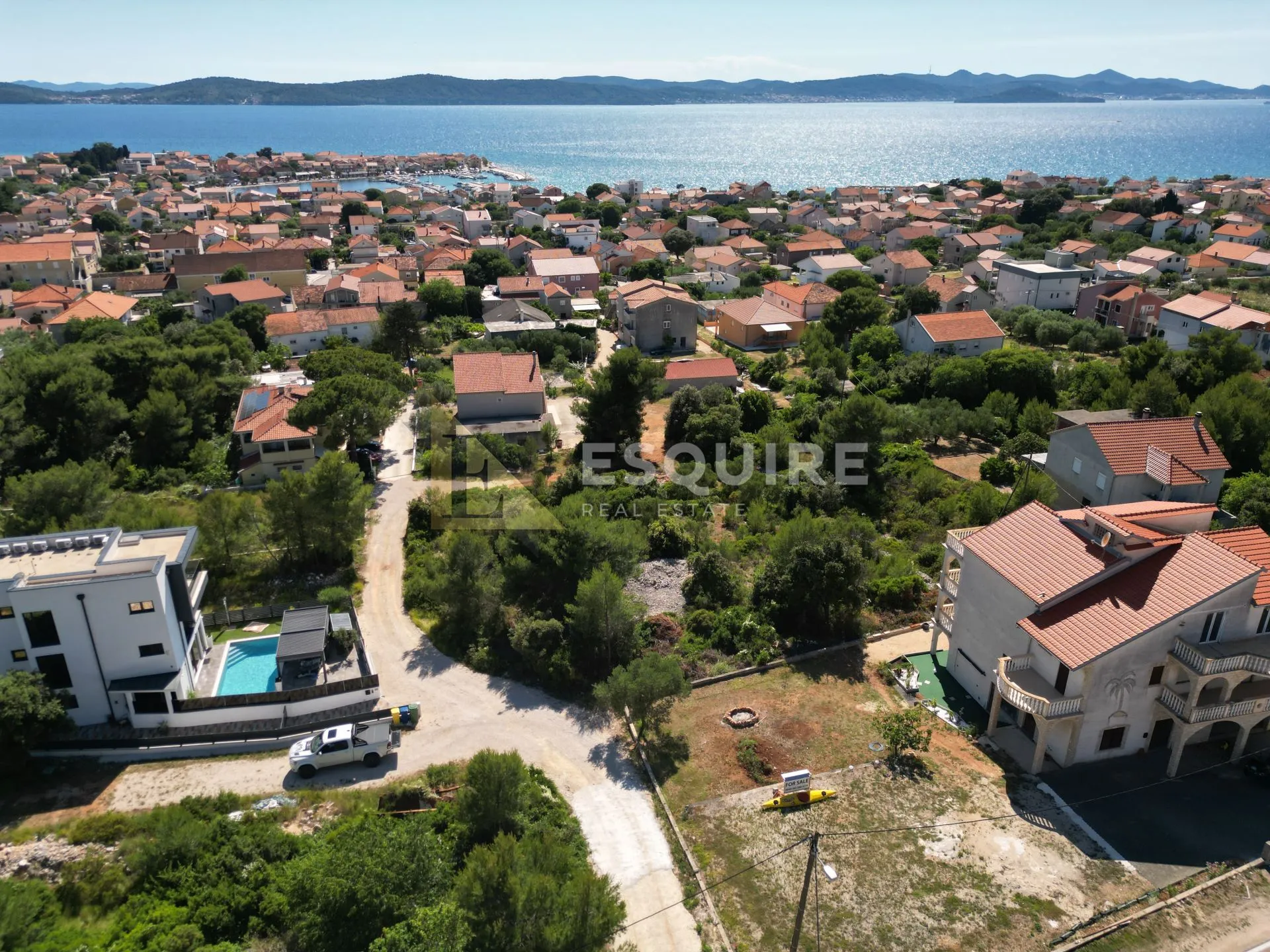 bibinje - građevinsko zemljište od 610 m2 s pogledom na more !! - slika 5