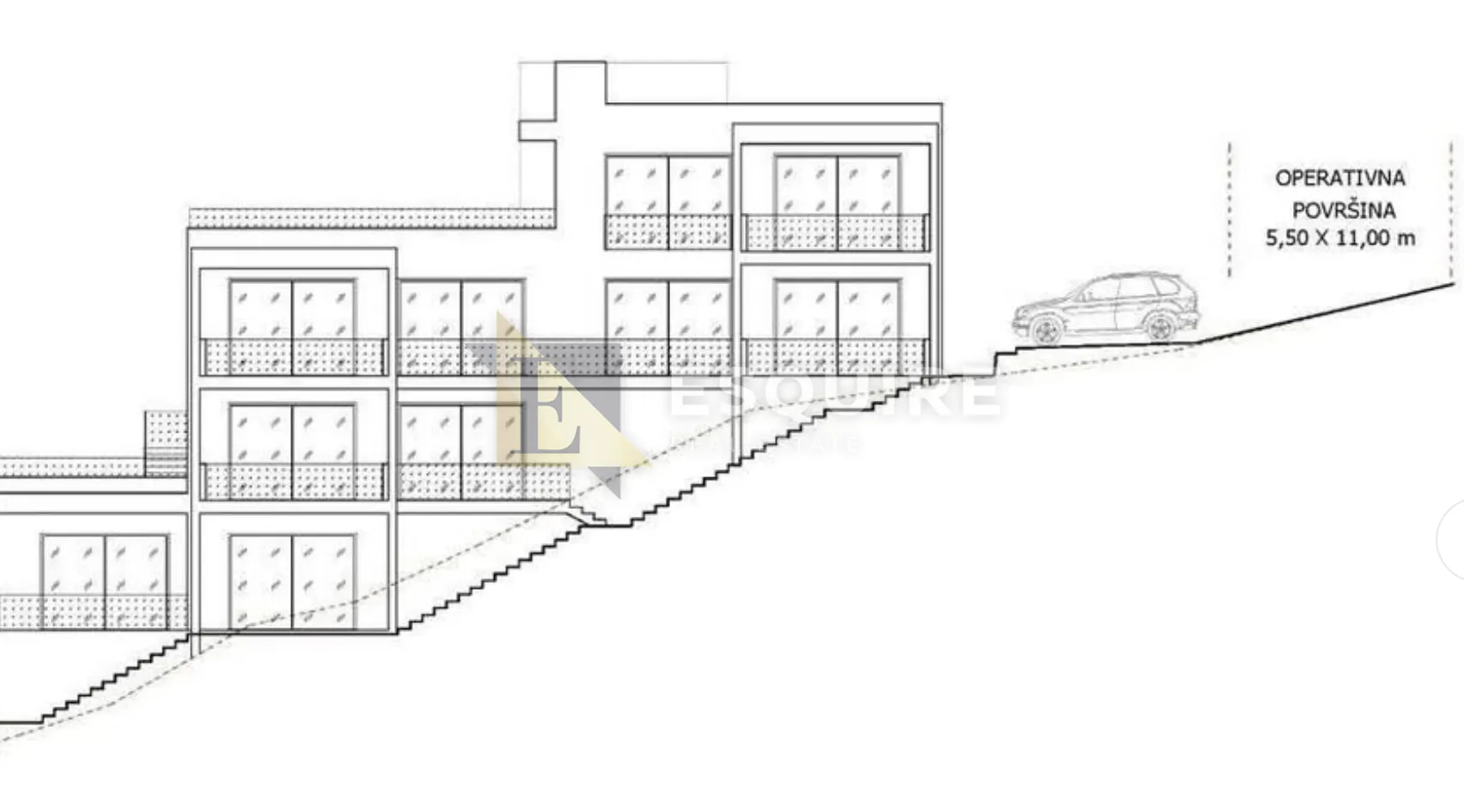 starigrad - paklenica građevinsko zemljište s projektom - 1500m2 - slika 9