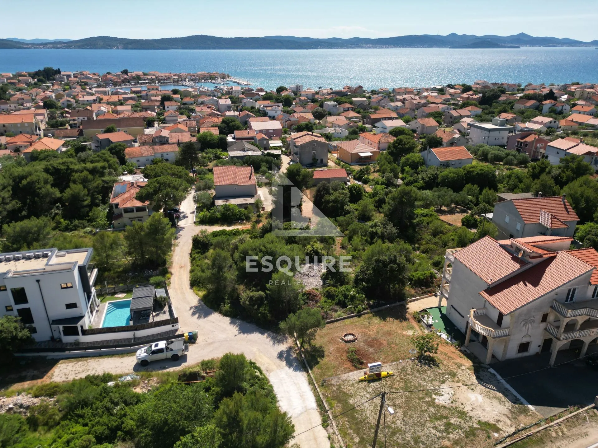 bibinje - građevinsko zemljište od 610 m2 s pogledom na more !! - slika 5