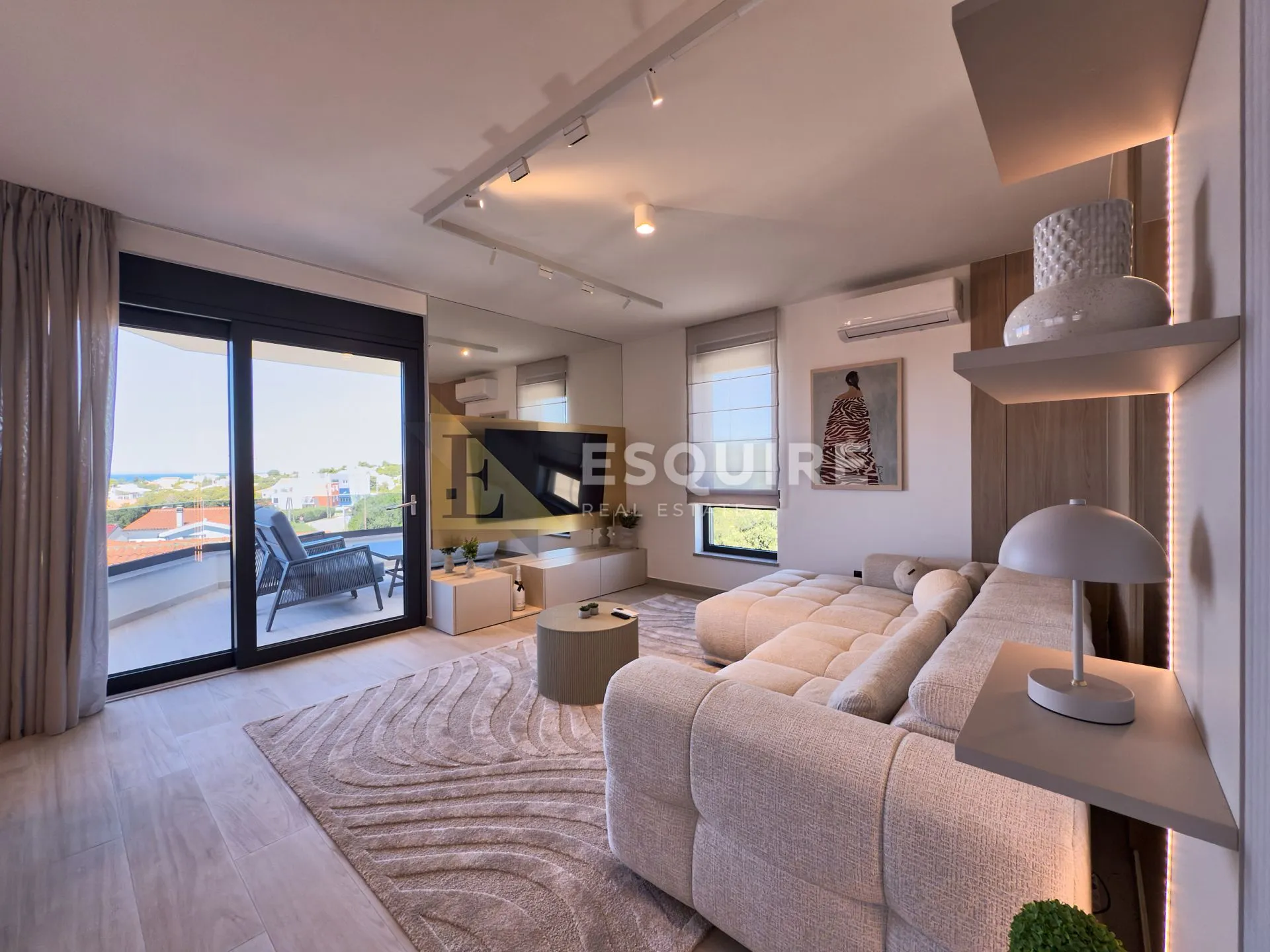 petrčane - punta skala luksuzni penthouse s krovnom terasom nadomak mora!! - slika 5