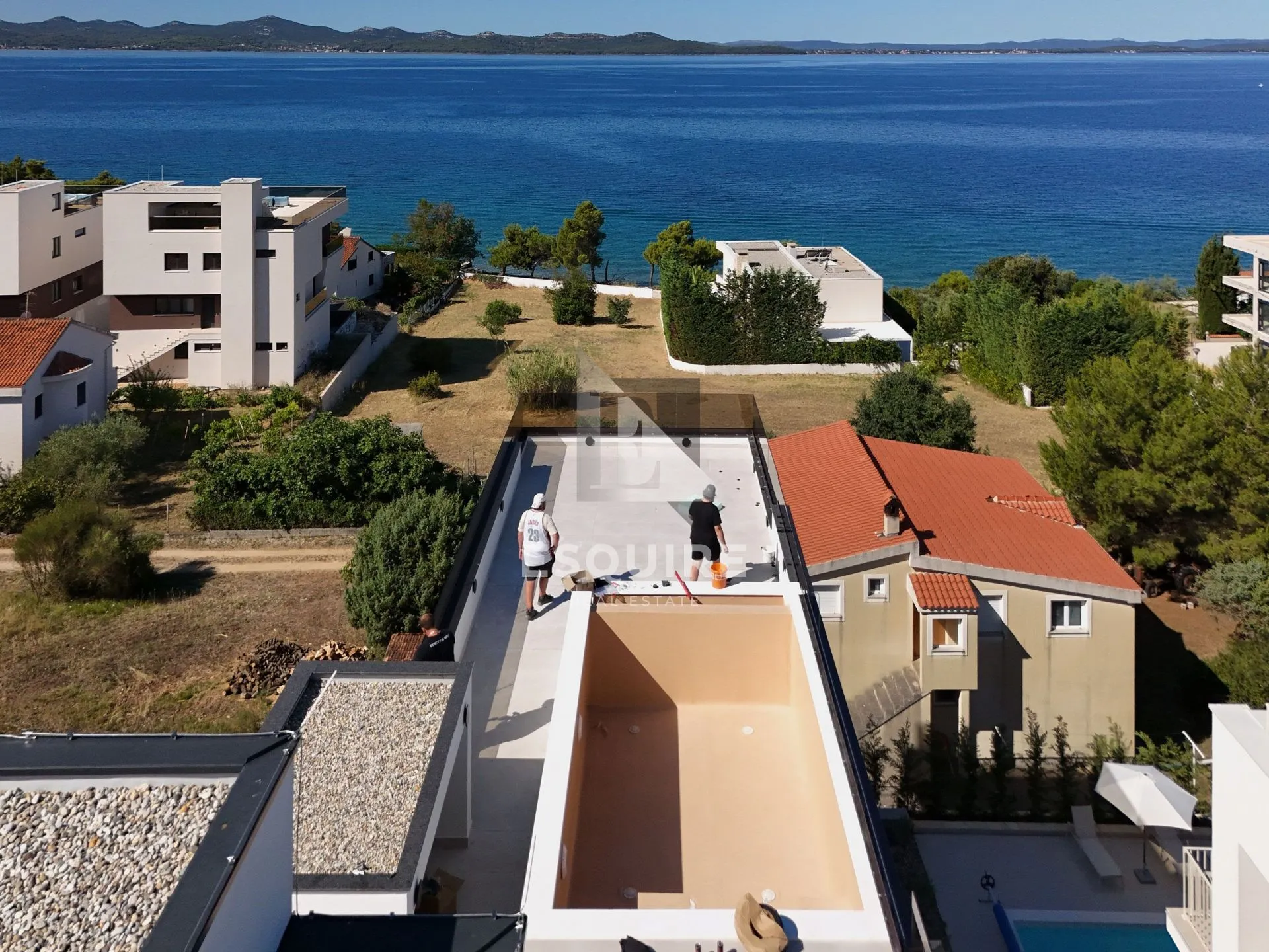 zadar - kožino luksuzan četverosoban stan s1 s grijanim bazenom, 100m od mora - 227m2 - slika 6