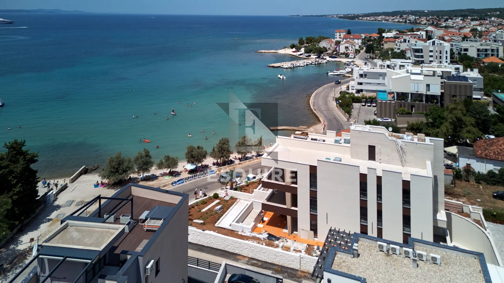 zadar - diklo - dvosoban stan s2 u prizemlju s bazenom 1. red do mora - 166,25m2 - slika 11