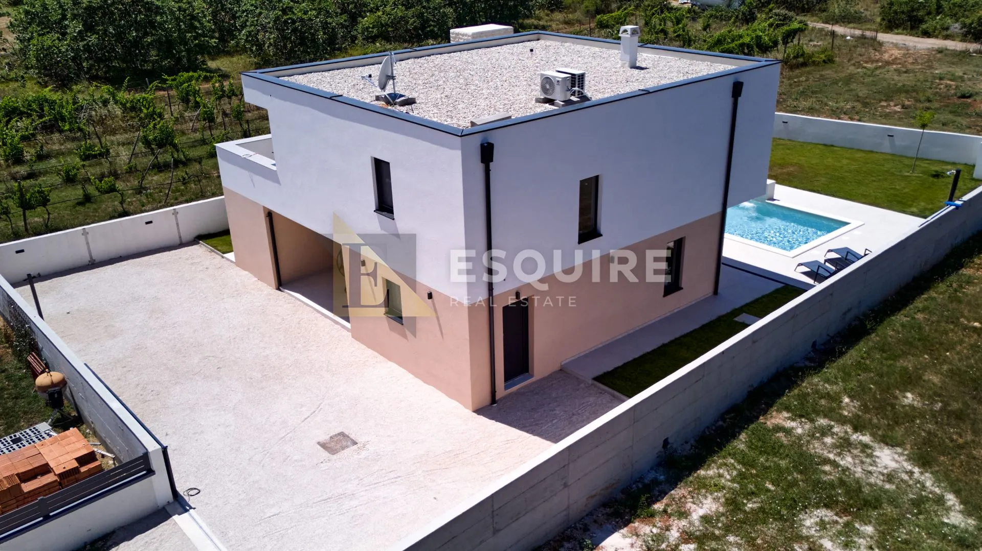 nin - žerava - moderna trosobna vila s bazenom - 188m2 - slika 6