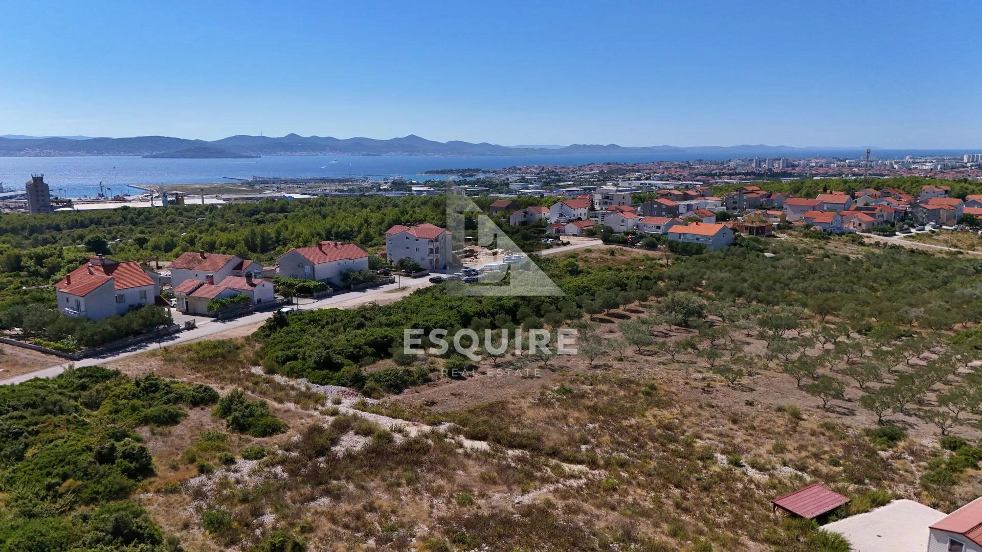 zadar - ploča - građevinski teren 1280m2 + 2539 m² izvan građevinskog područja - slika 3