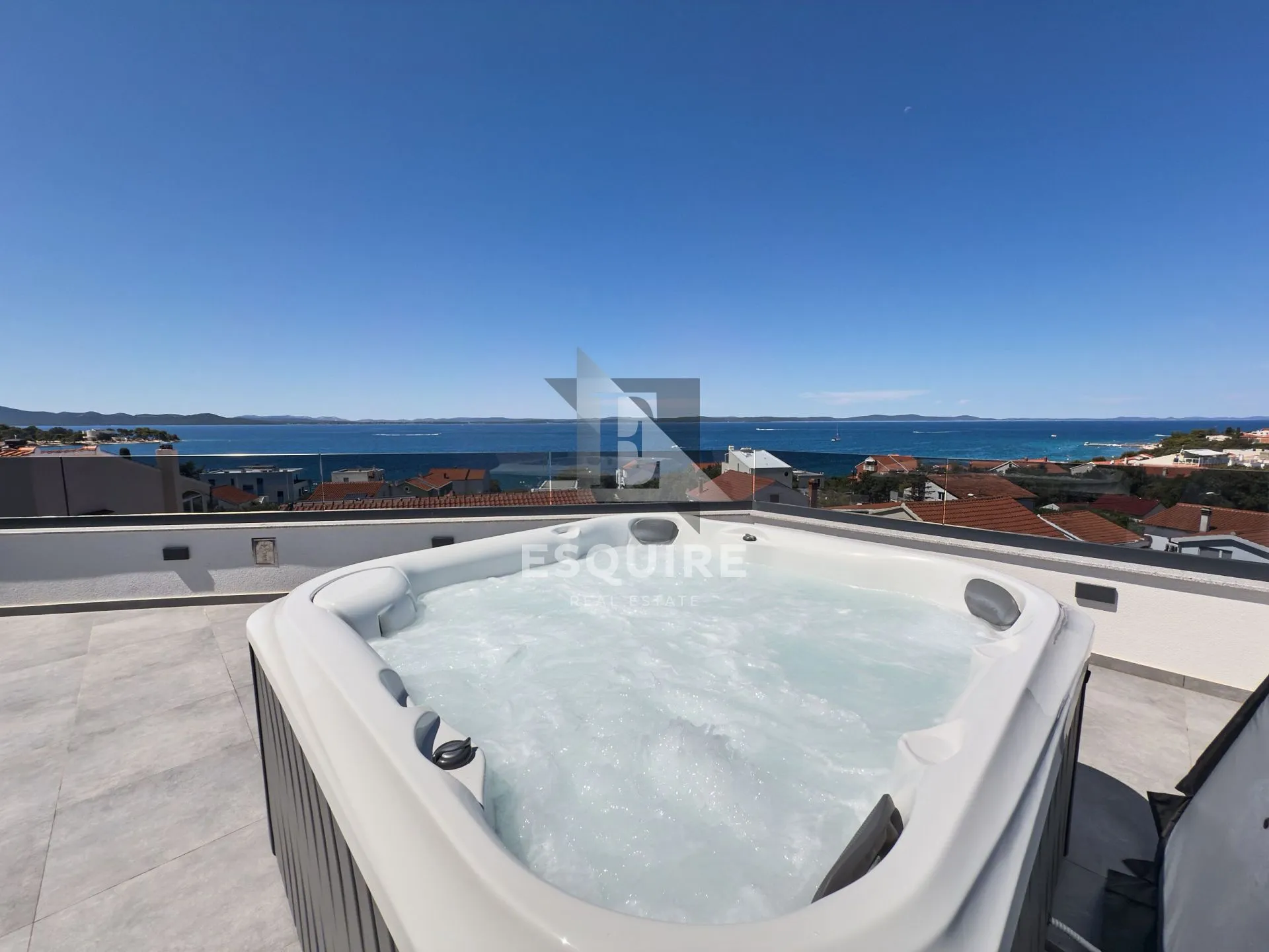 petrčane - punta skala luksuzni penthouse s krovnom terasom nadomak mora!! - slika 26