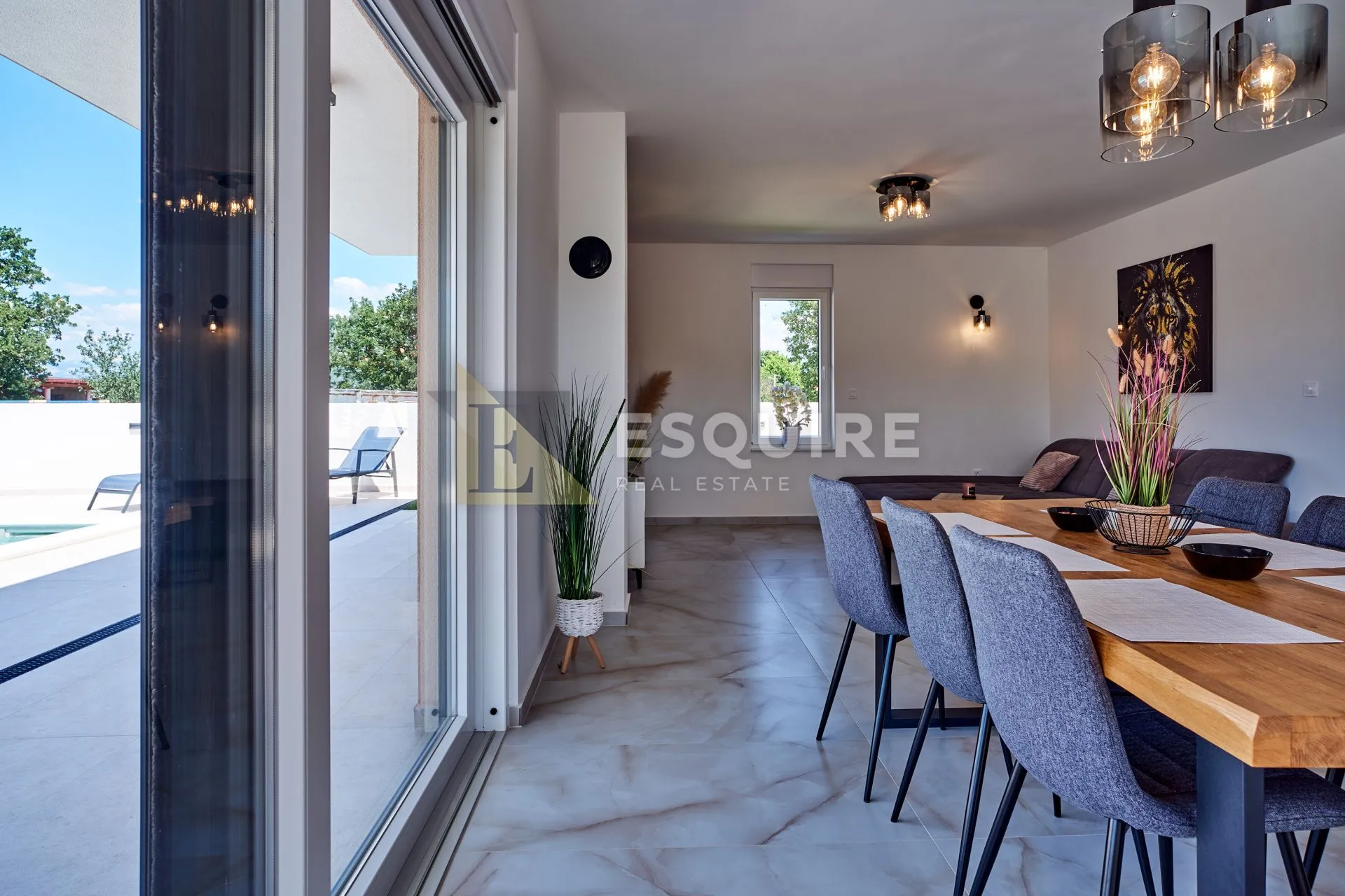 nin - žerava - moderna trosobna vila s bazenom - 188m2 - slika 18