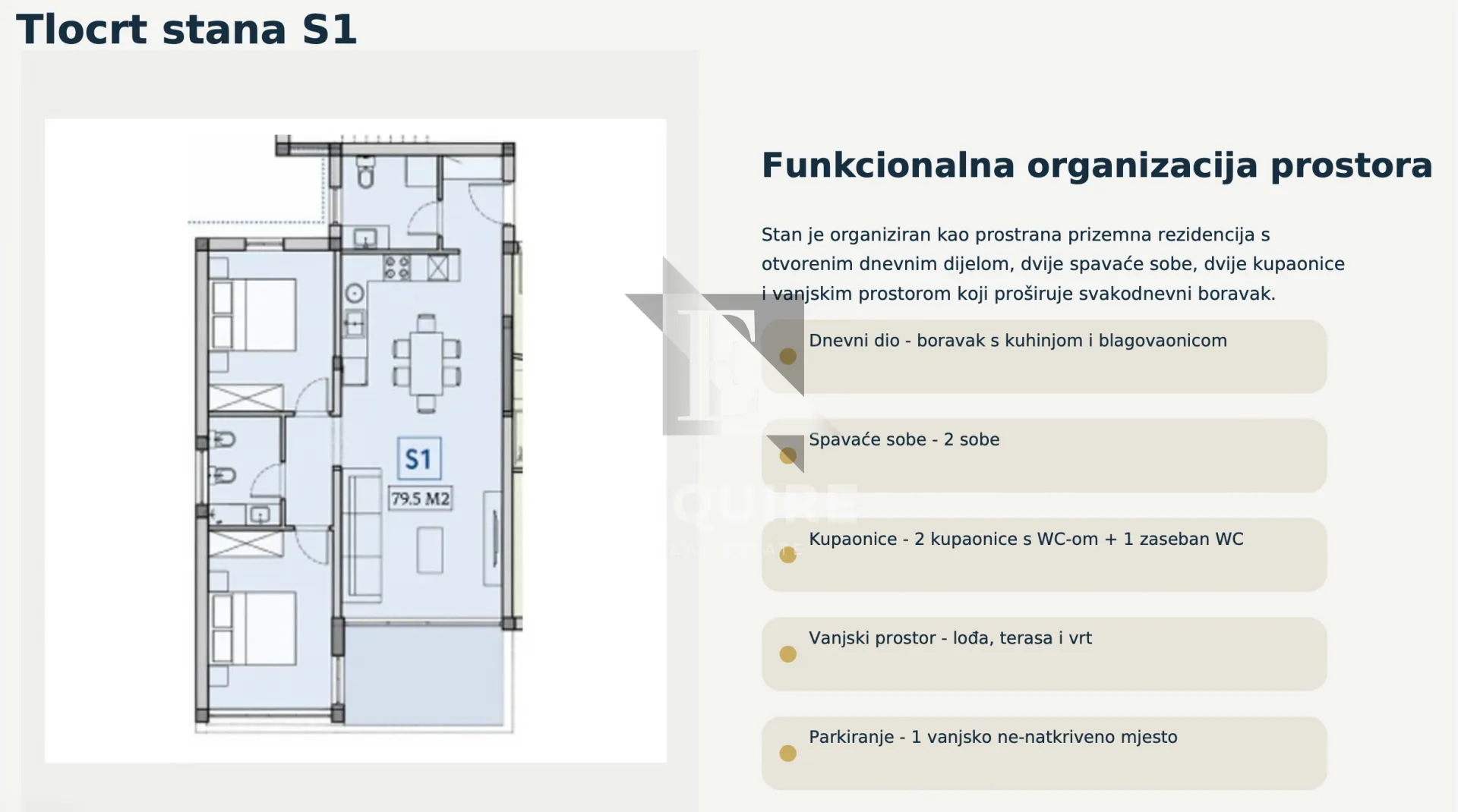 privlaka - lux novogradnja 1. red do mora - dvosoban stan s1 s vrtom - 79m2 - slika 6
