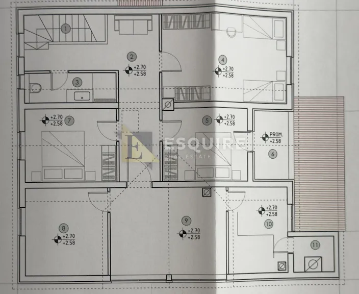 zemunik donji - samostojeća katnica s velikim dvorištem - 260m2 - slika 31