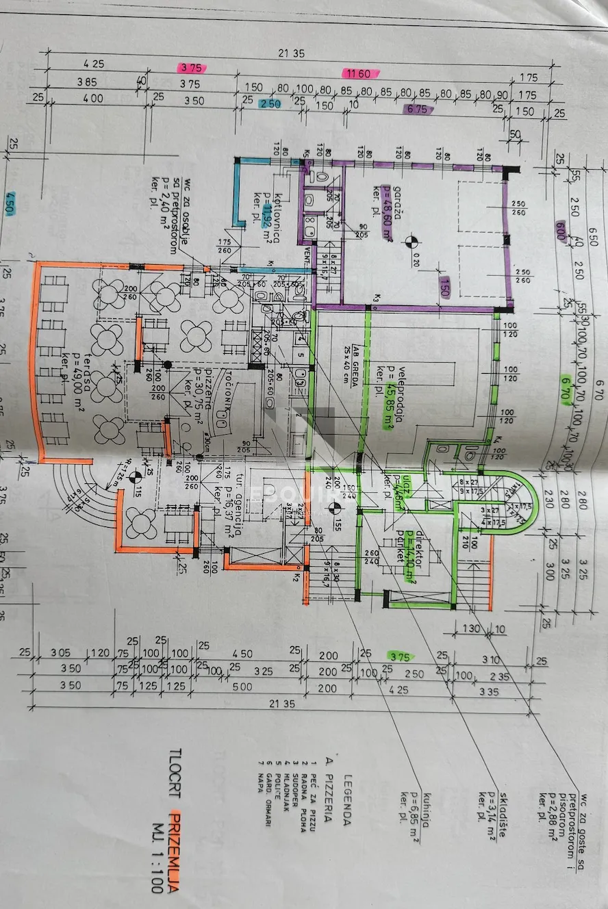zaton - dvije poslovno stambene zgrade - 1200m2 - slika 35