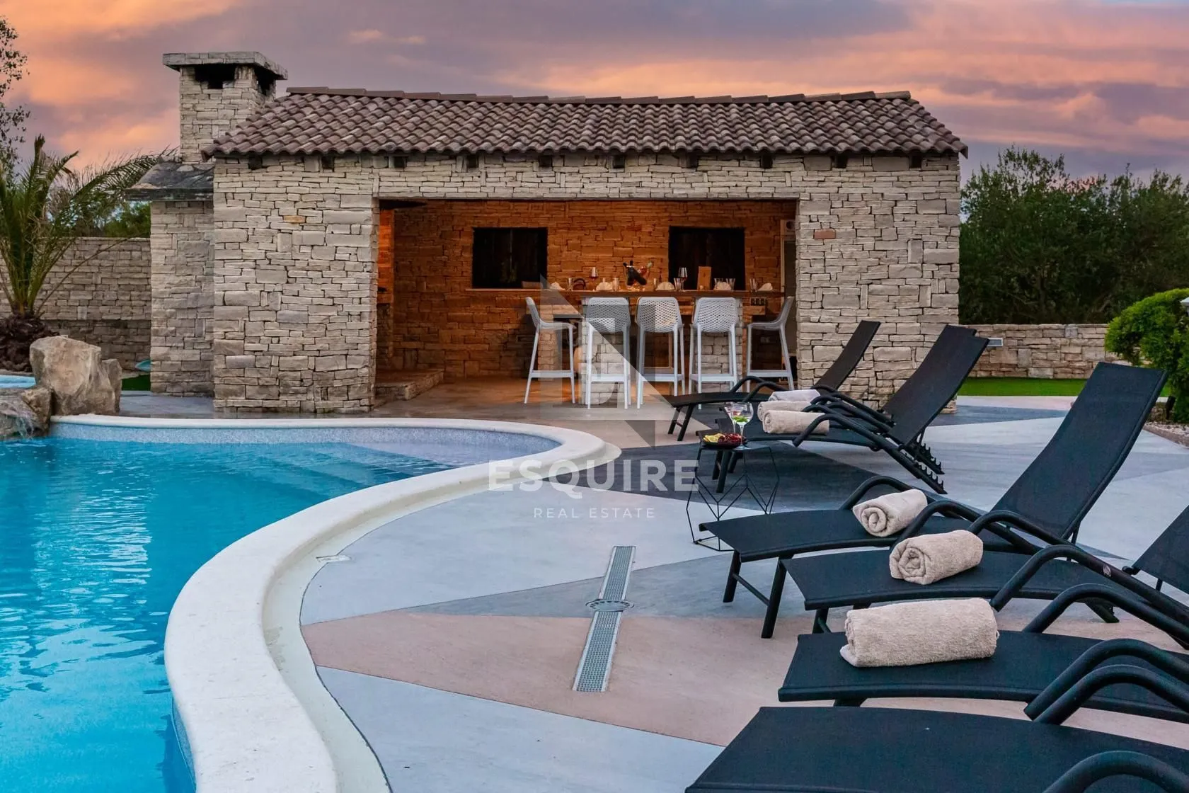 zaton - luksuzna vila s bazenom, 8 spavaćih soba - 385m2 - slika 39